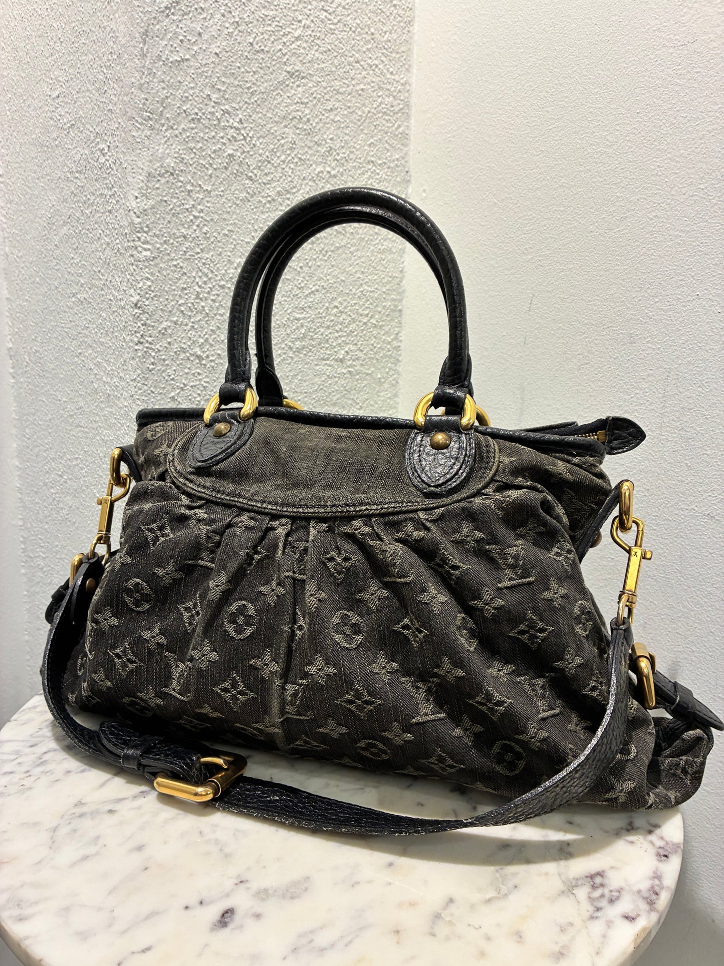 Louis Vuitton - Vintage Denim Neo Cabby Bag