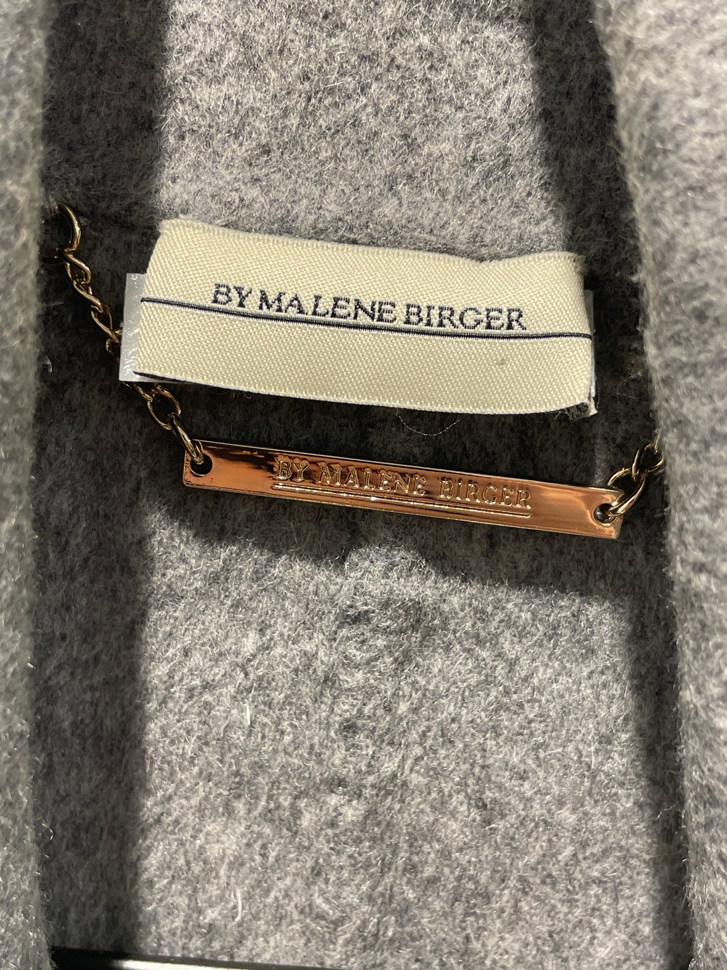 Malene Birger - long grey wool coat - EU36 - Medinas Wardrobe