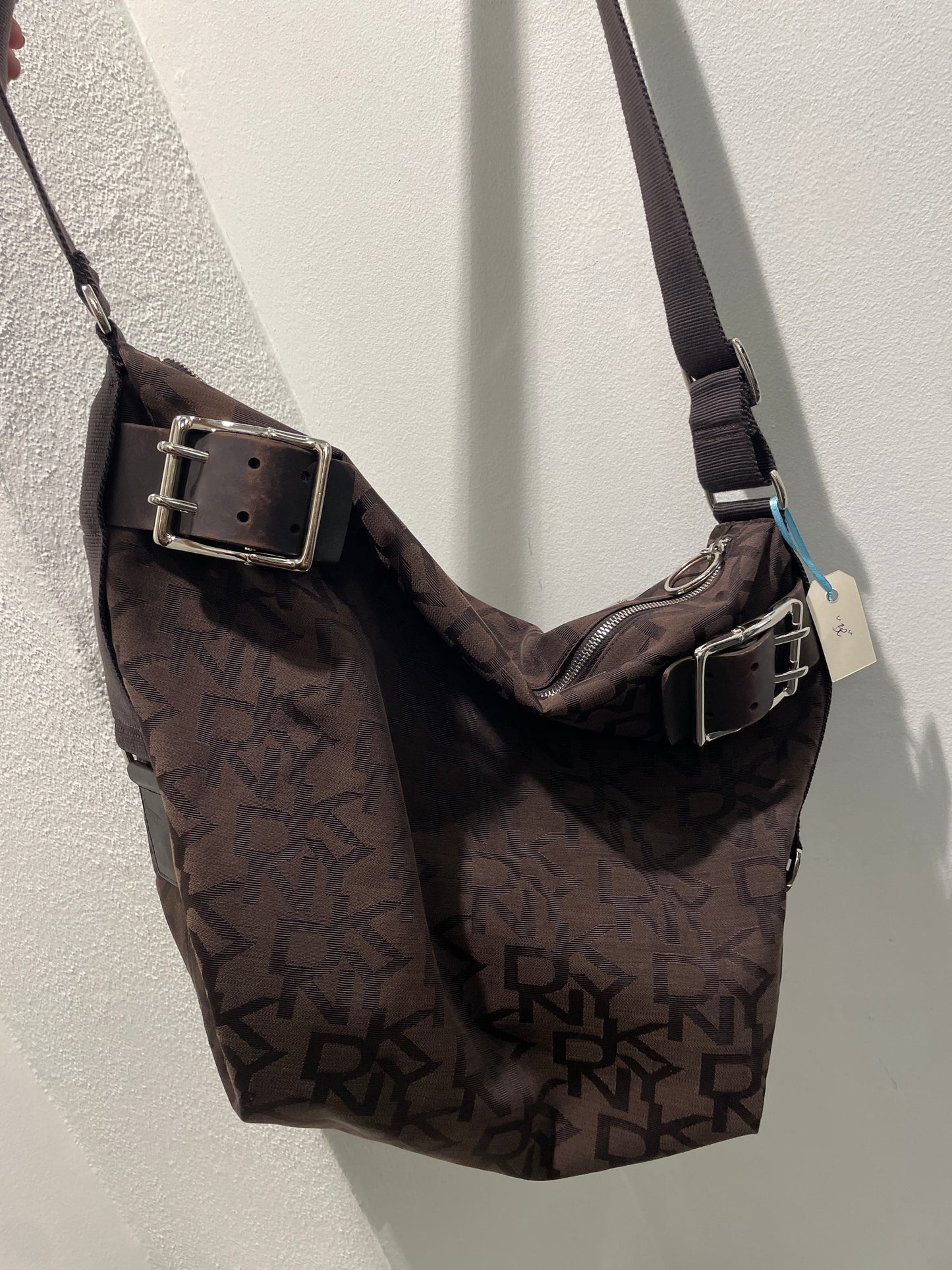 Donna Karan New York Monogram Hobo Tote Bag - 48 x 36 x 18 cm
