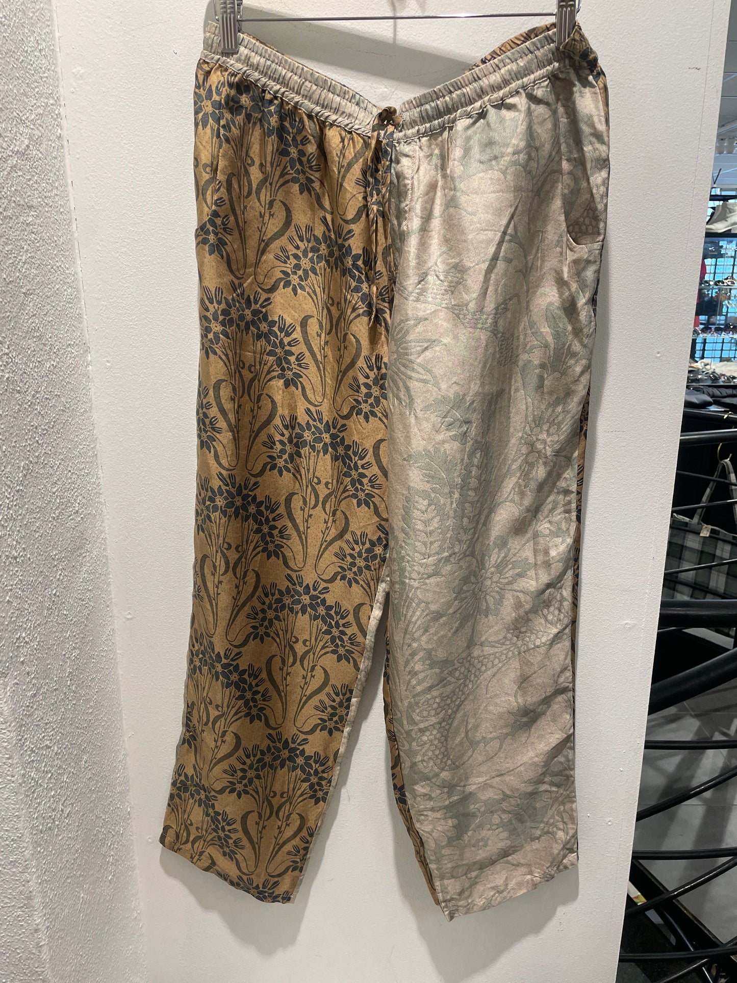 Pierre-Louis Mascia Premium Jacquard Silk Trousers - XL