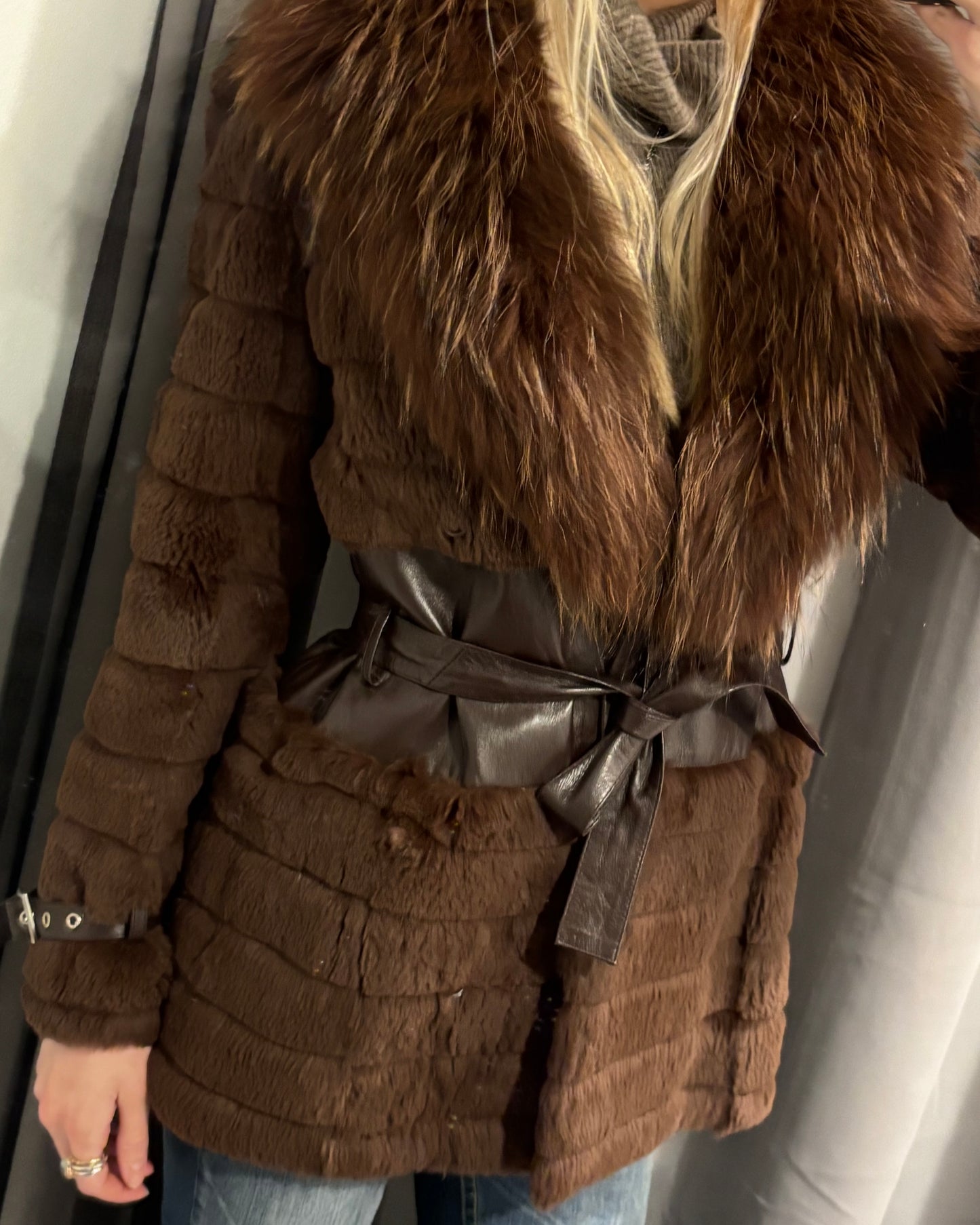 Alex Petersen Fur Jacket - Rabbit & Fox - Size S-L