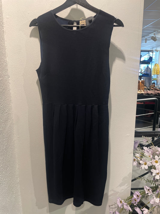 Elise Gug dress - Fine black wool - EU40