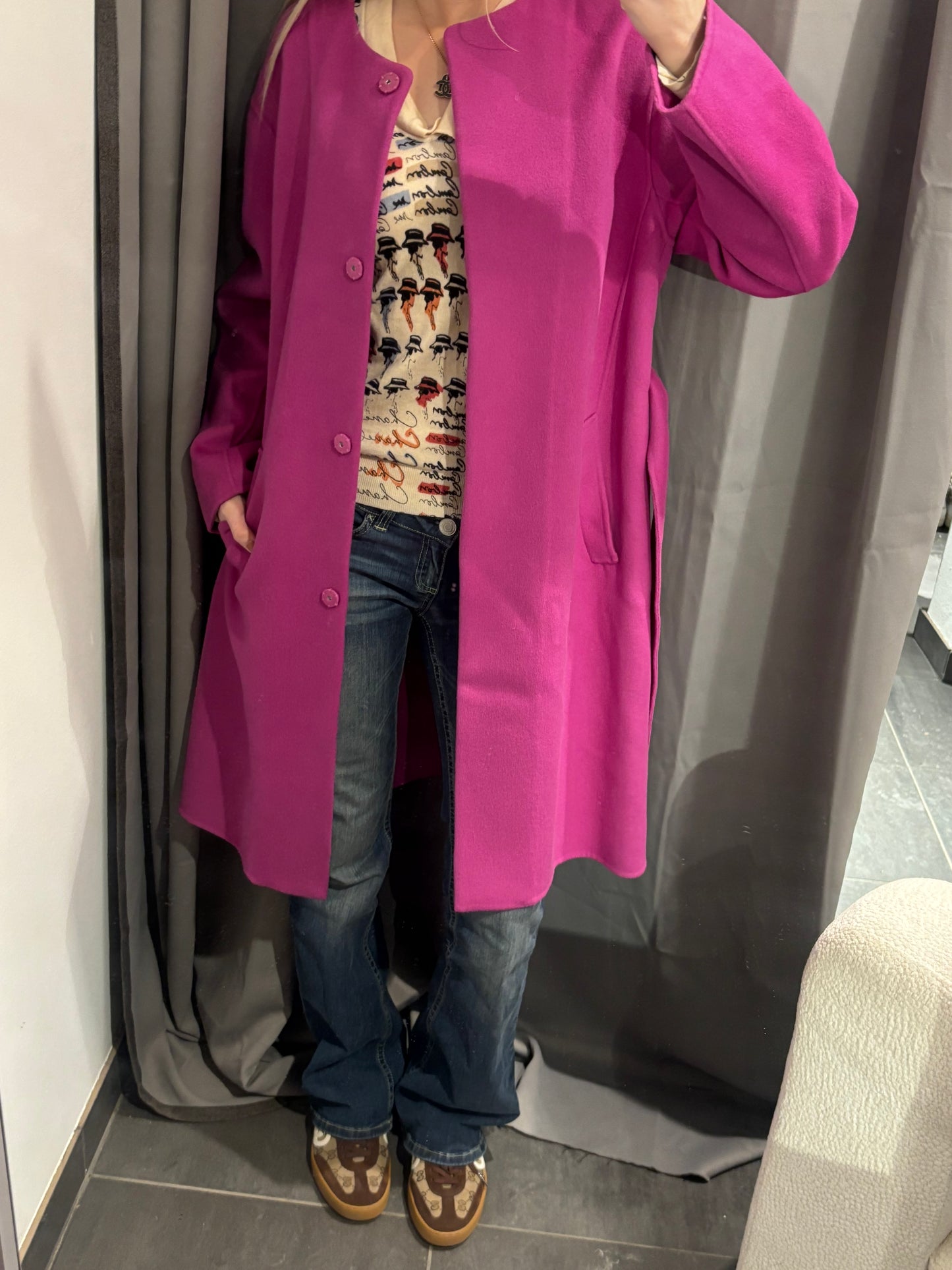 Max Mara Coat - Pink Cashmere - EU 38
