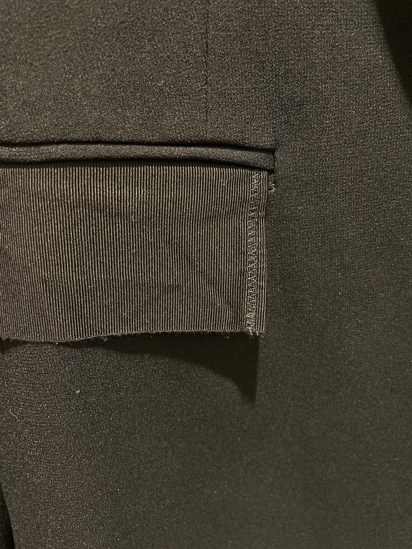 Rag & Bone — Tailored Black Blazer with Ribbed and Crest Button Details - S