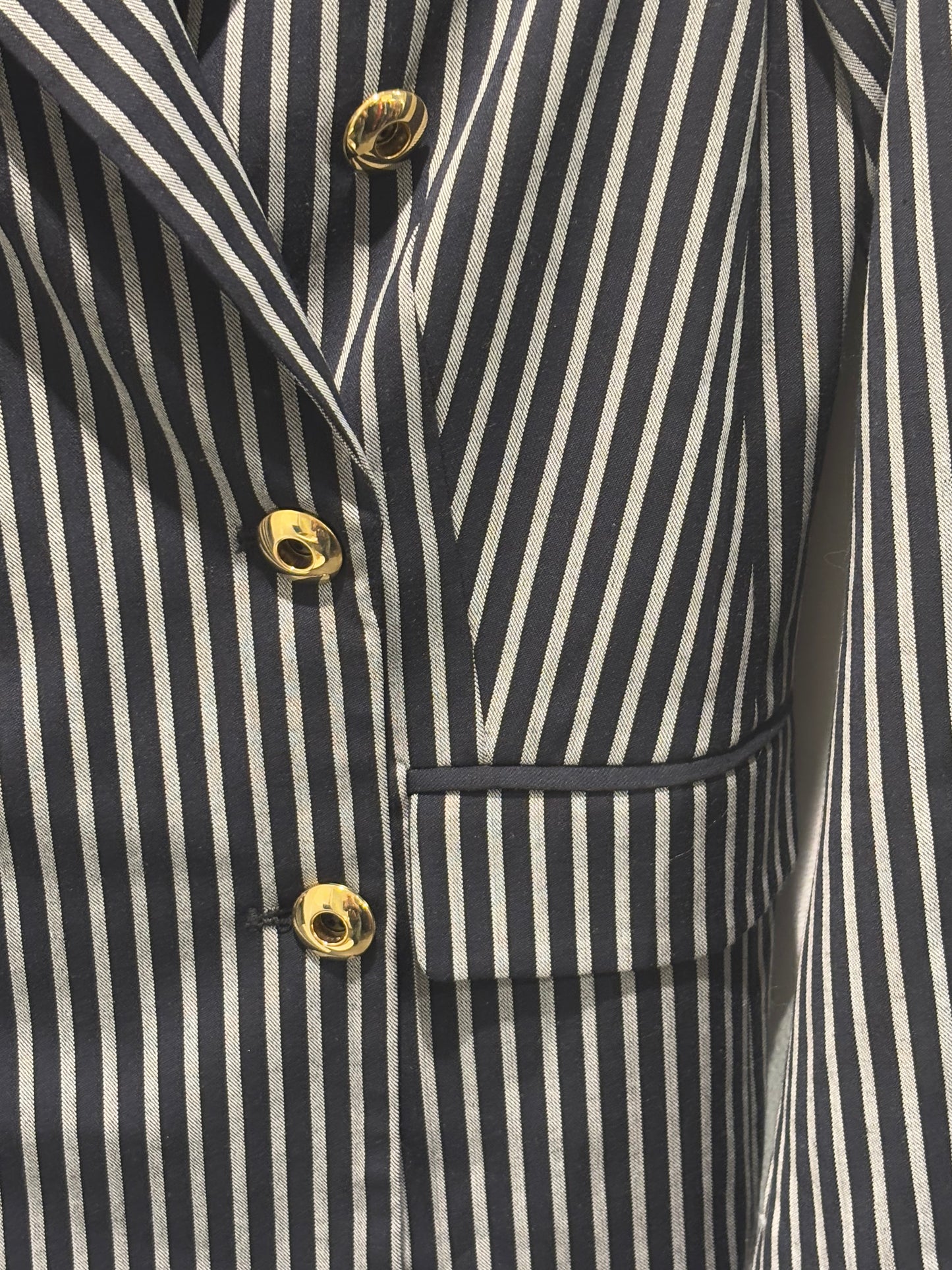 Baum & Pferdgarten - Navy blazer w. stripes - Medinas Wardrobe - S/M