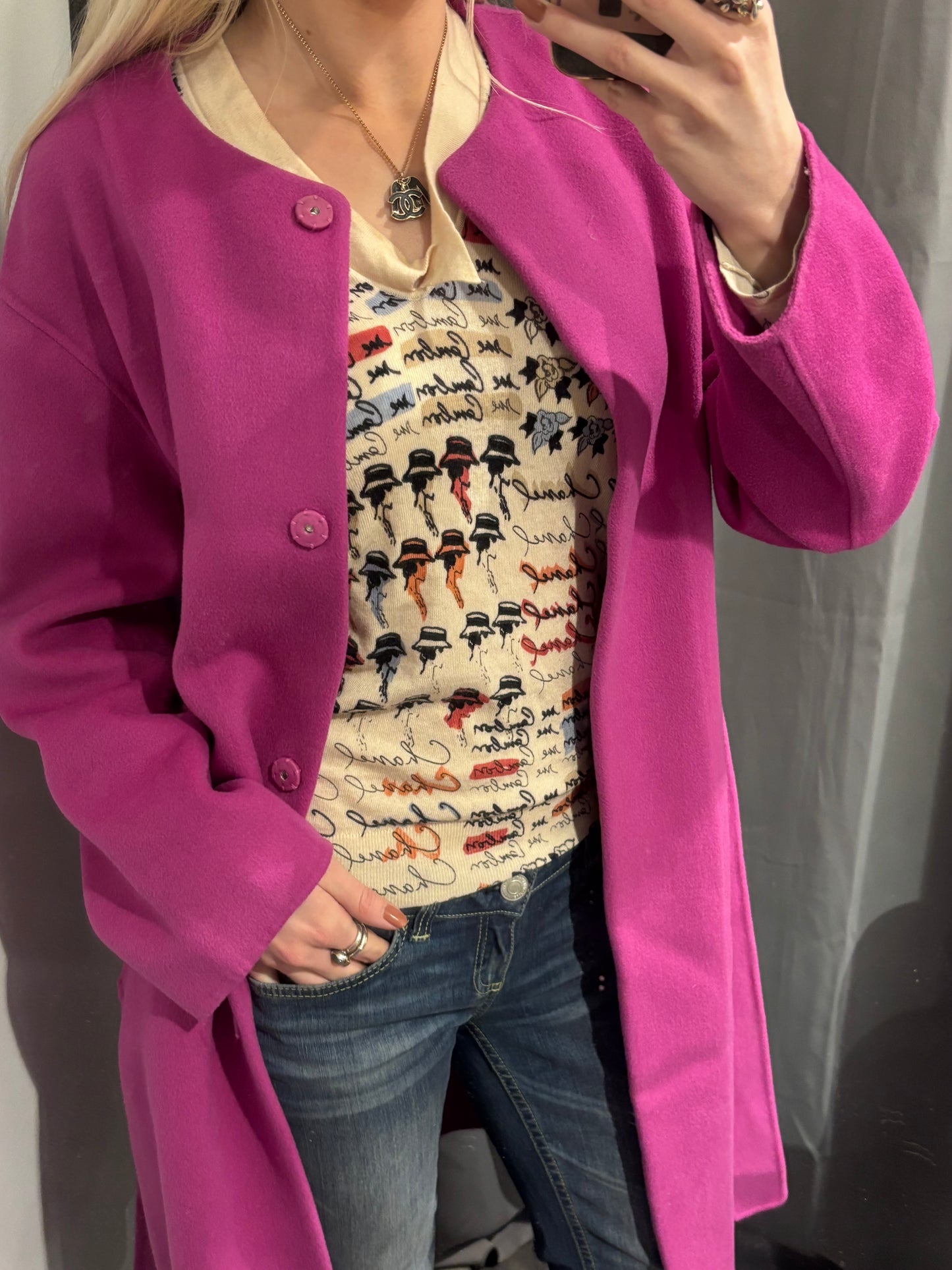 Max Mara Coat - Pink Cashmere - EU 38