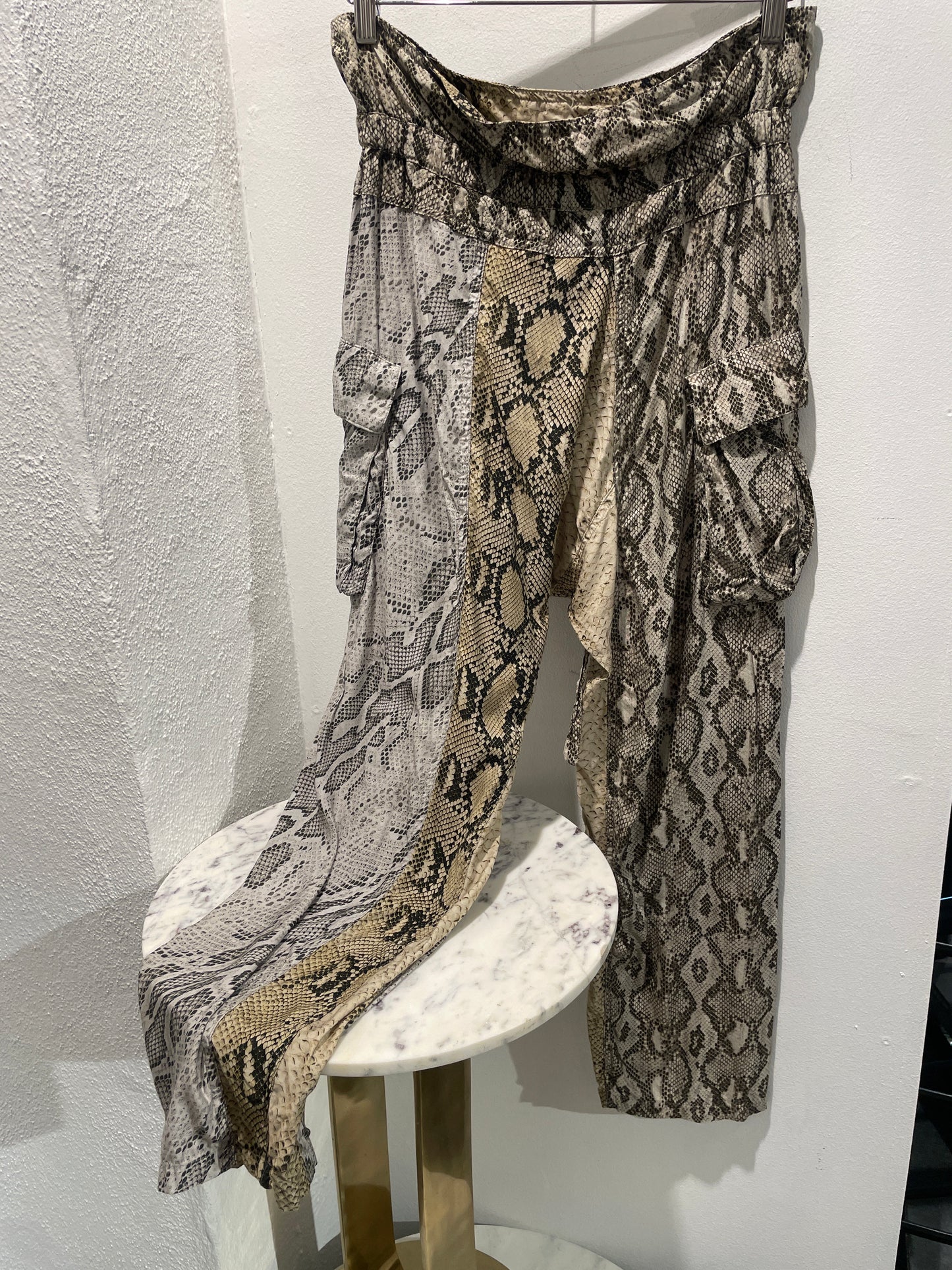 Zara - Snake Pants - S - Medinas Wardrobe
