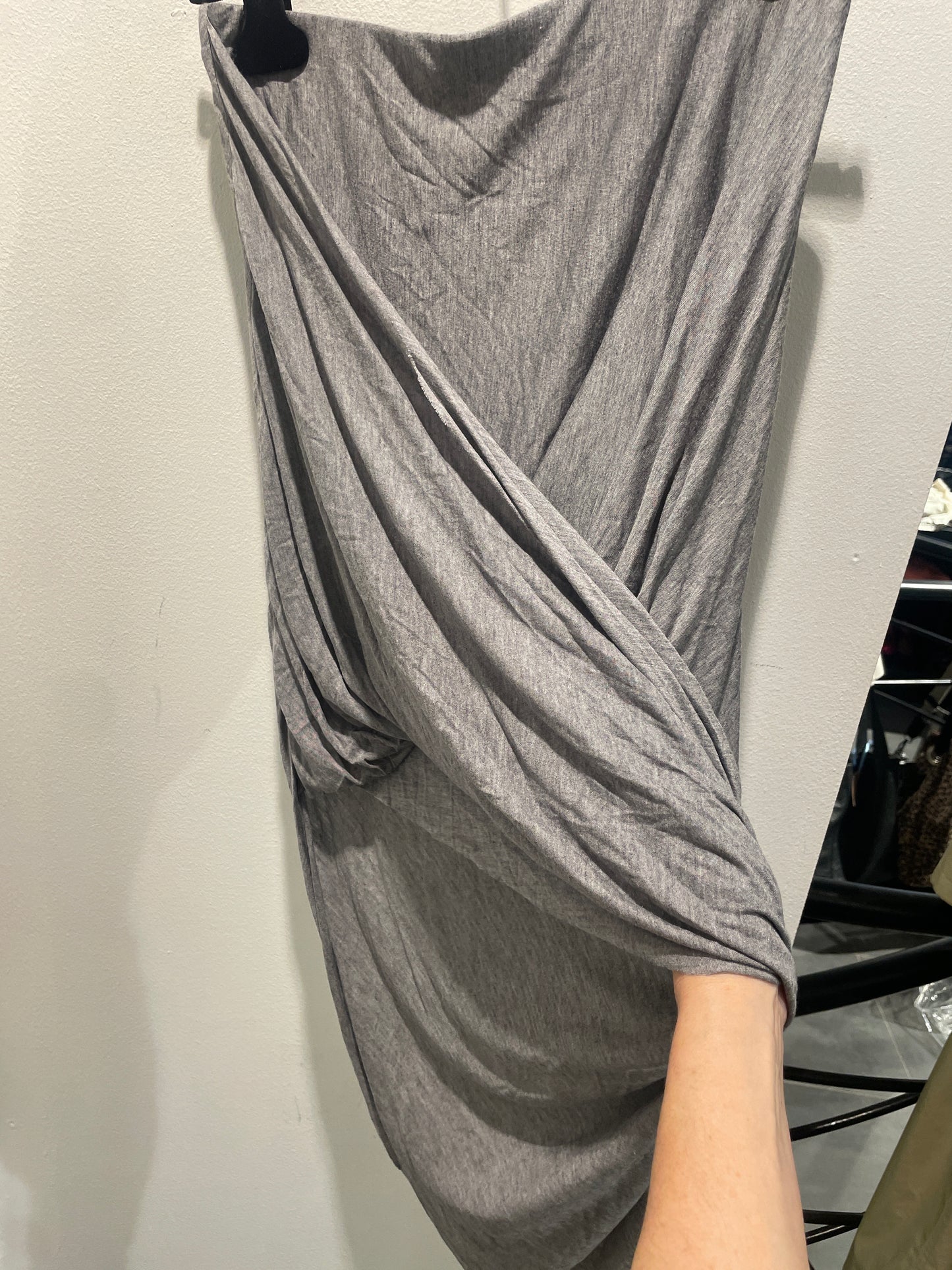 Helmut Lang - Soft skirt - grey melange - Medinas Wardrobe - S