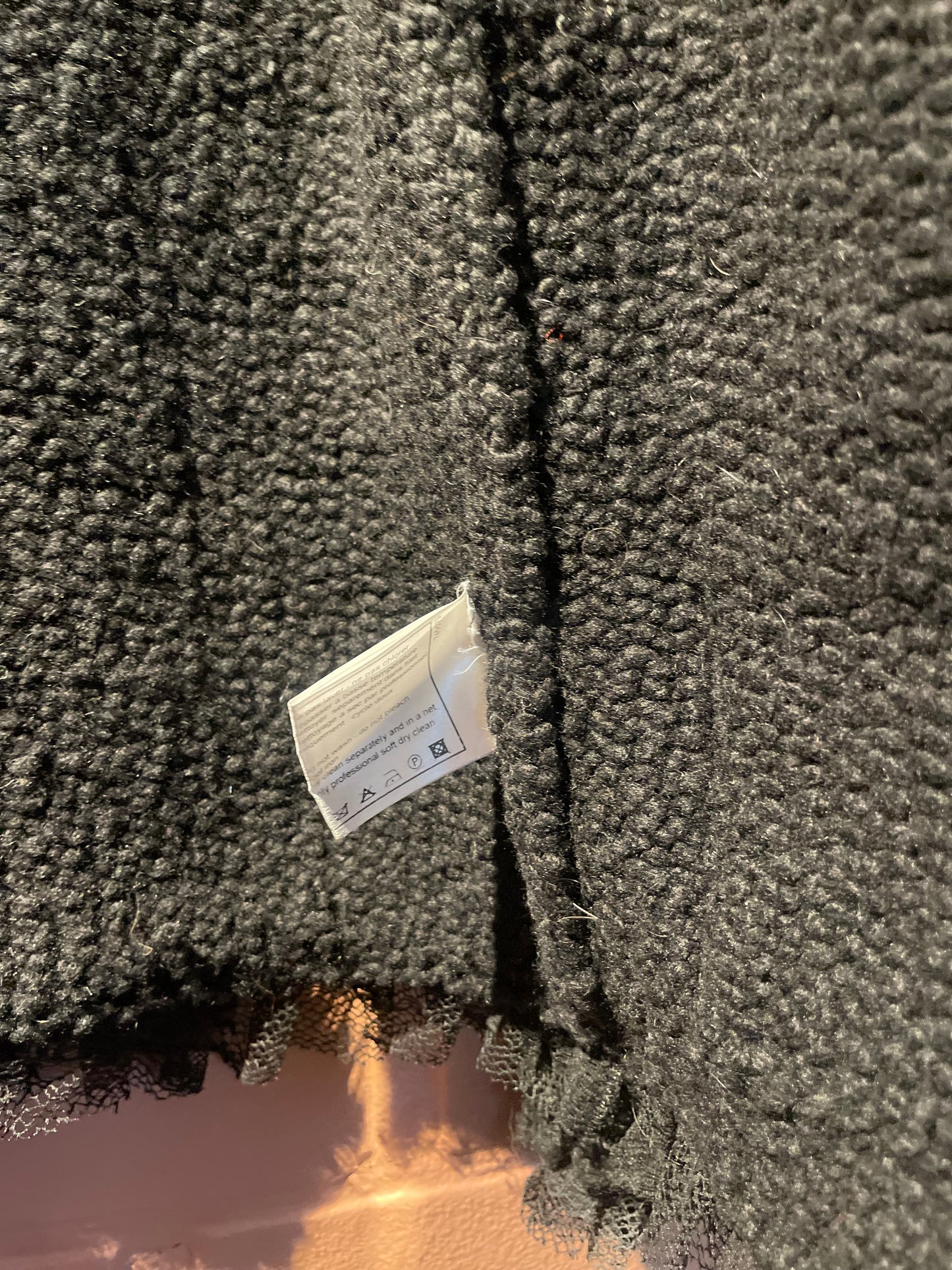 Chanel Cashmere Jakke - sort