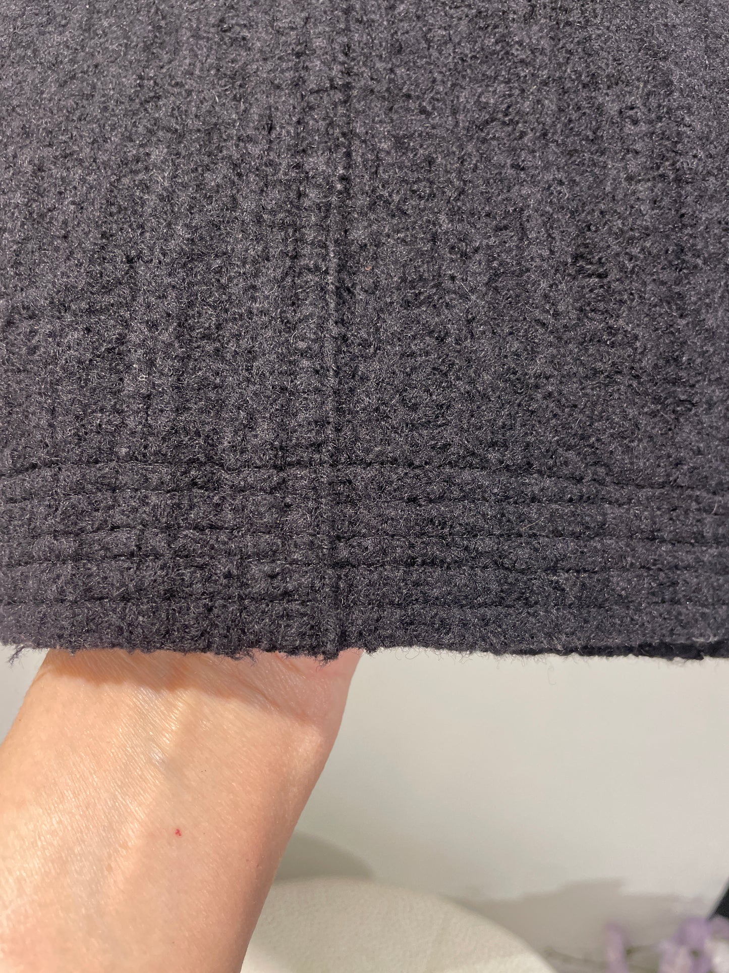 Chanel Skirt – Tweed in Black & White – EU 38 - Sport Collection