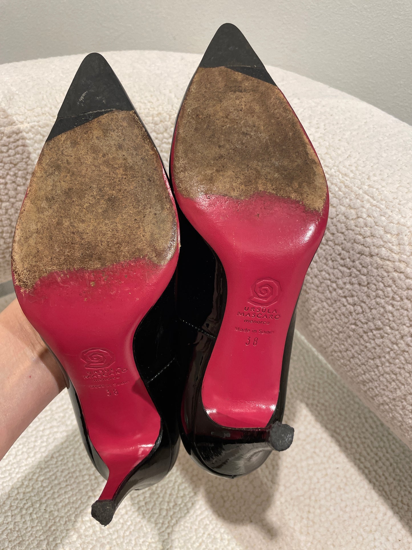 Ursula Mascaro – heels / pumps - Patent Leather - black - 38