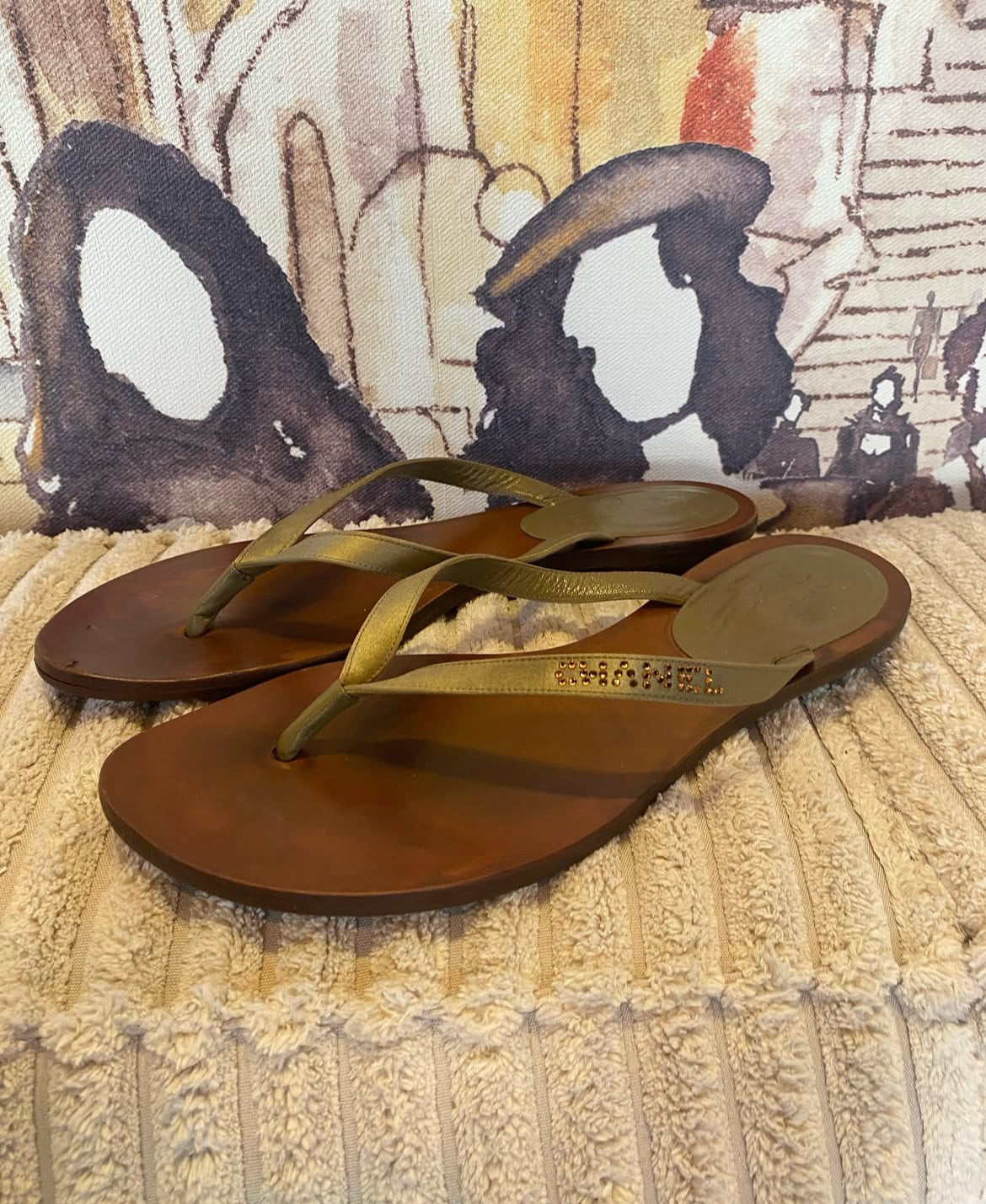 Chanel - Klipklapper - Str. 39