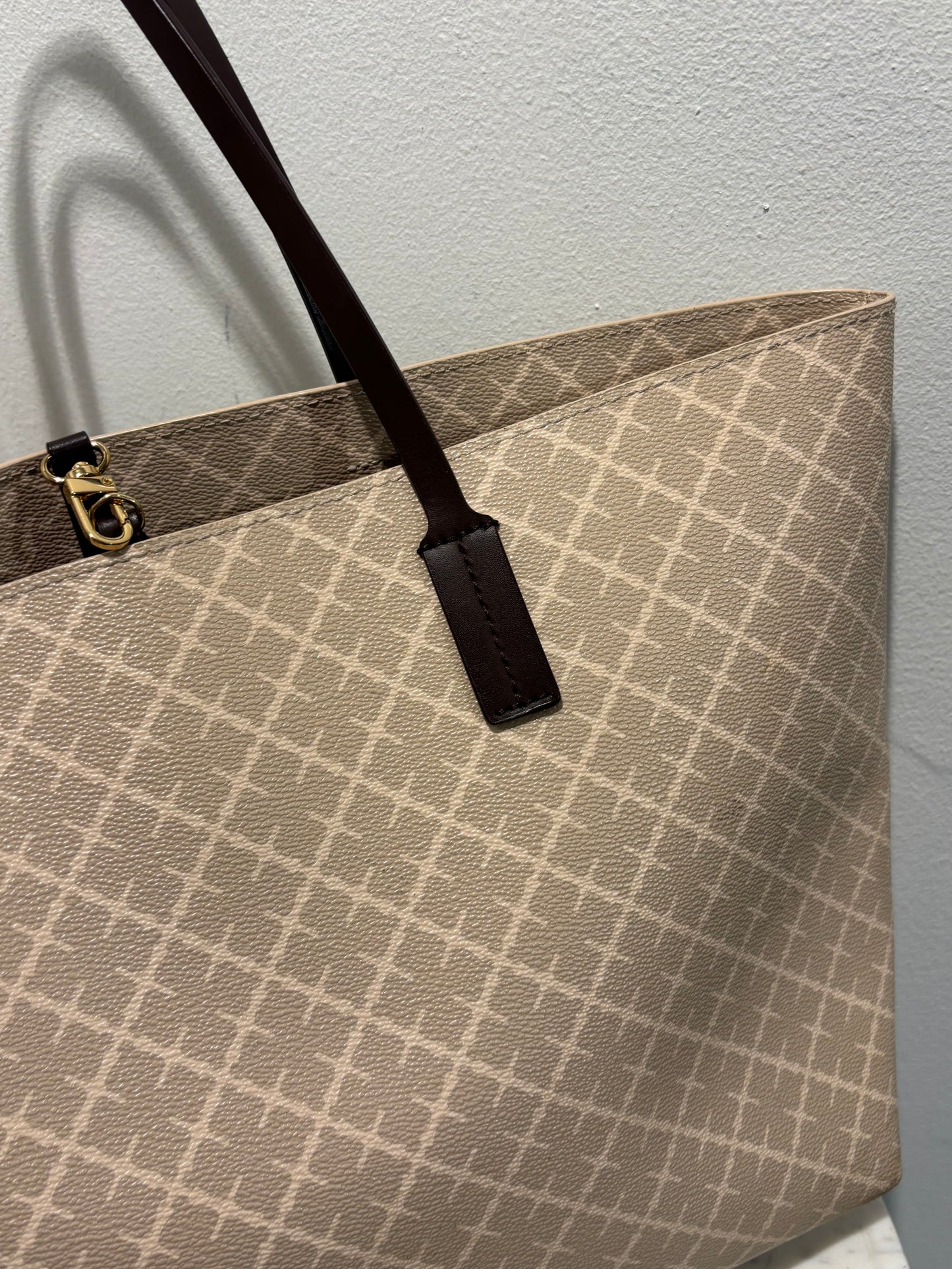Malene Birger - Tote - Beige Monogram - Medinas Wardrobe