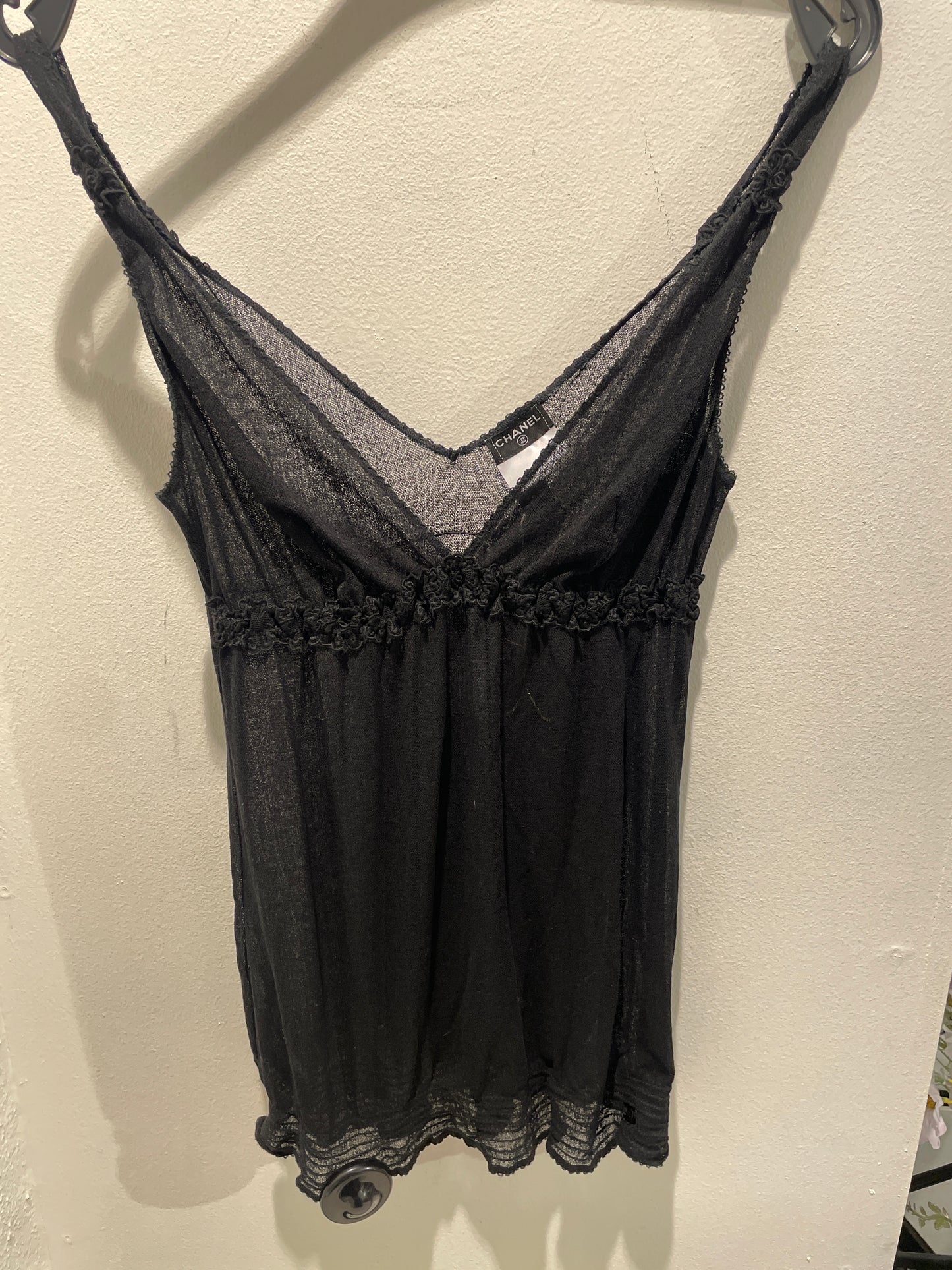 Chanel Top – Beautiful Camelias & CC's – EU38