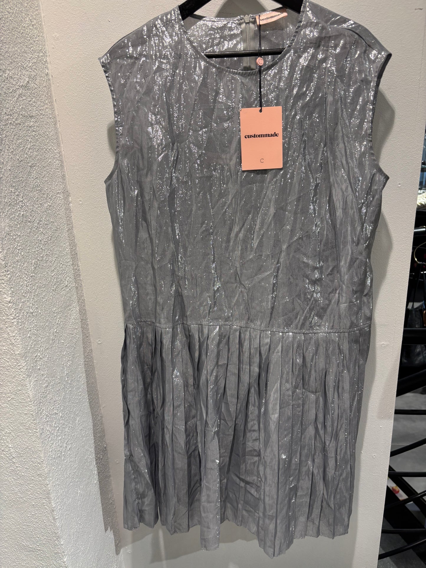 Custommade. - dress - silver - w. tags - Medinas Wardrobe - S