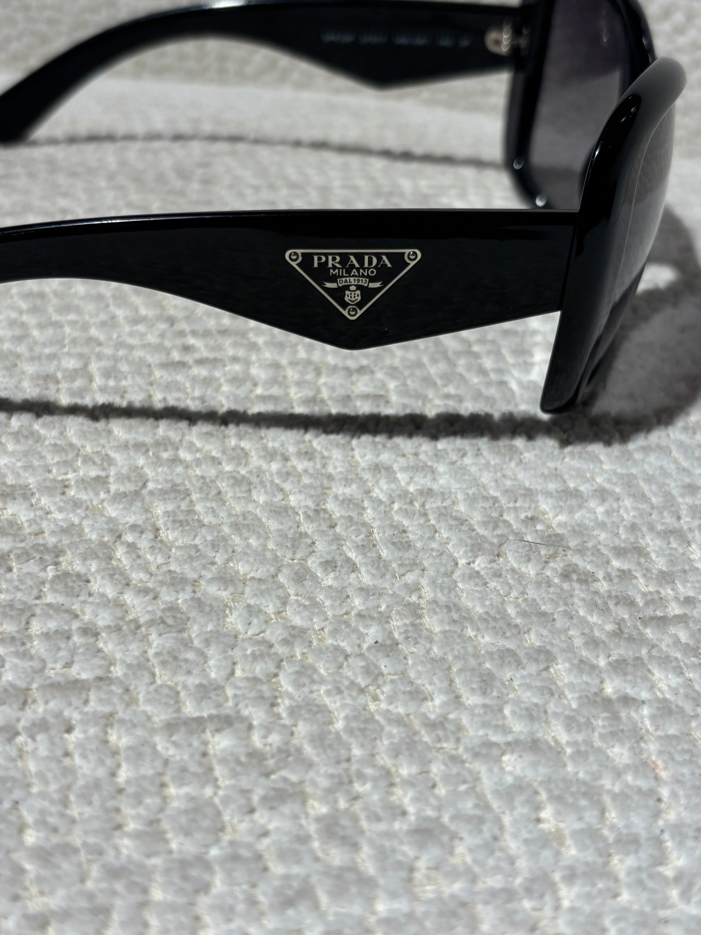 Prada Sunglasses - Black with Logo