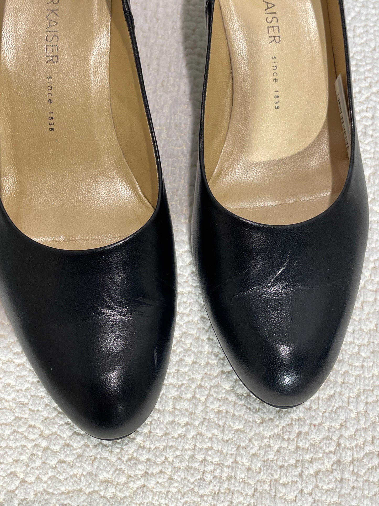 Peter Kaiser - Black leather pumps / heels - 39,5