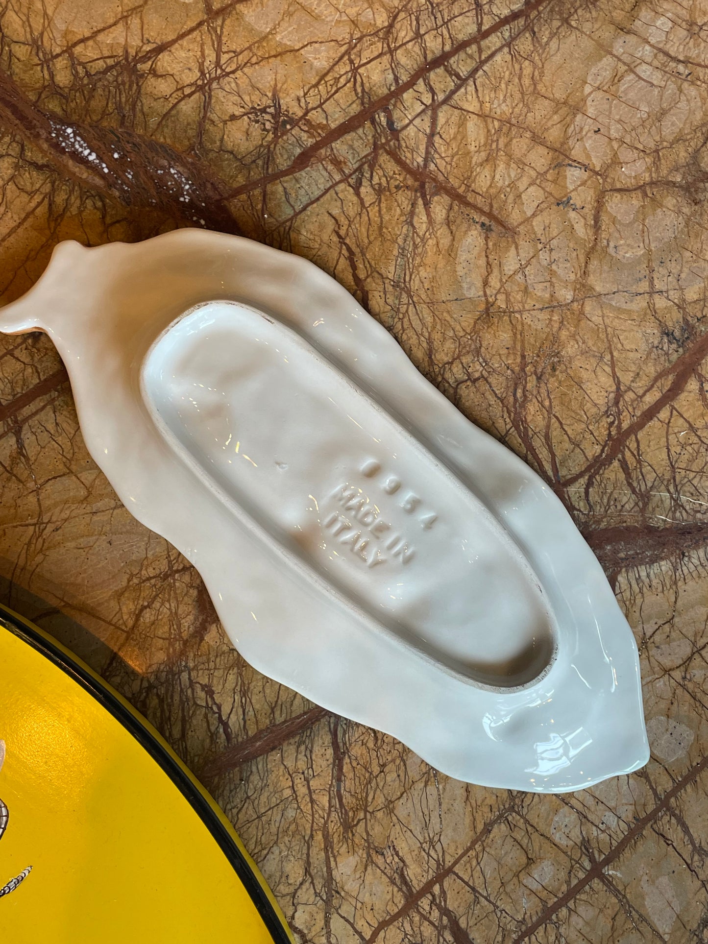 Oliven fad - Italiensk porcelæn
