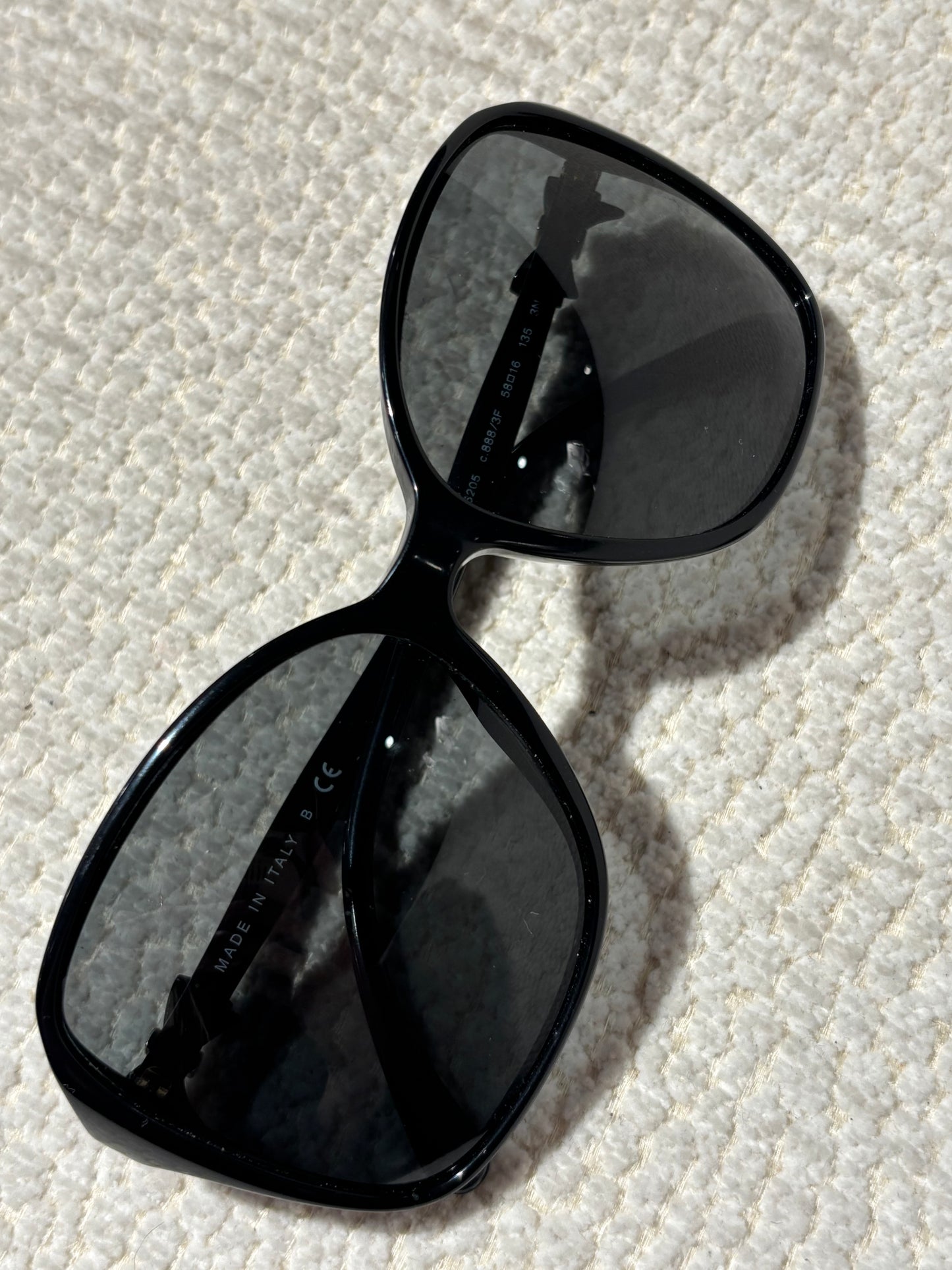 Chanel Sunglasses - Black with Bow
