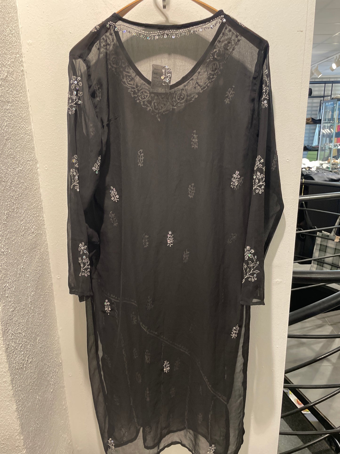 Vintage Hand-Embellished Indian Tunic – Brand New with Tags - Small to Large