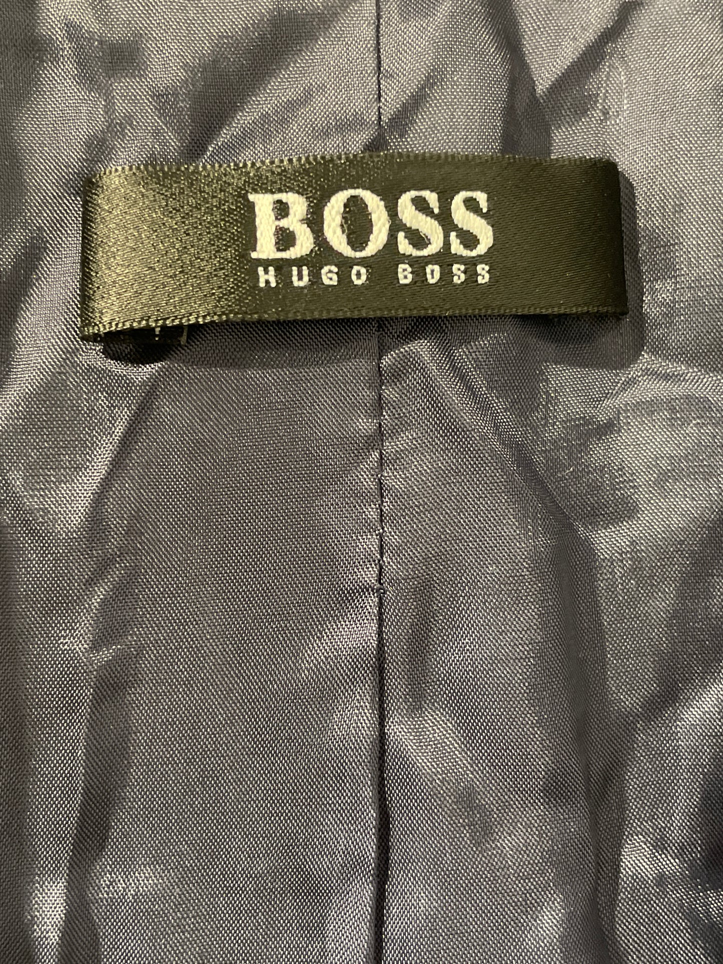 Hugo Boss shiny linen blazer - 36