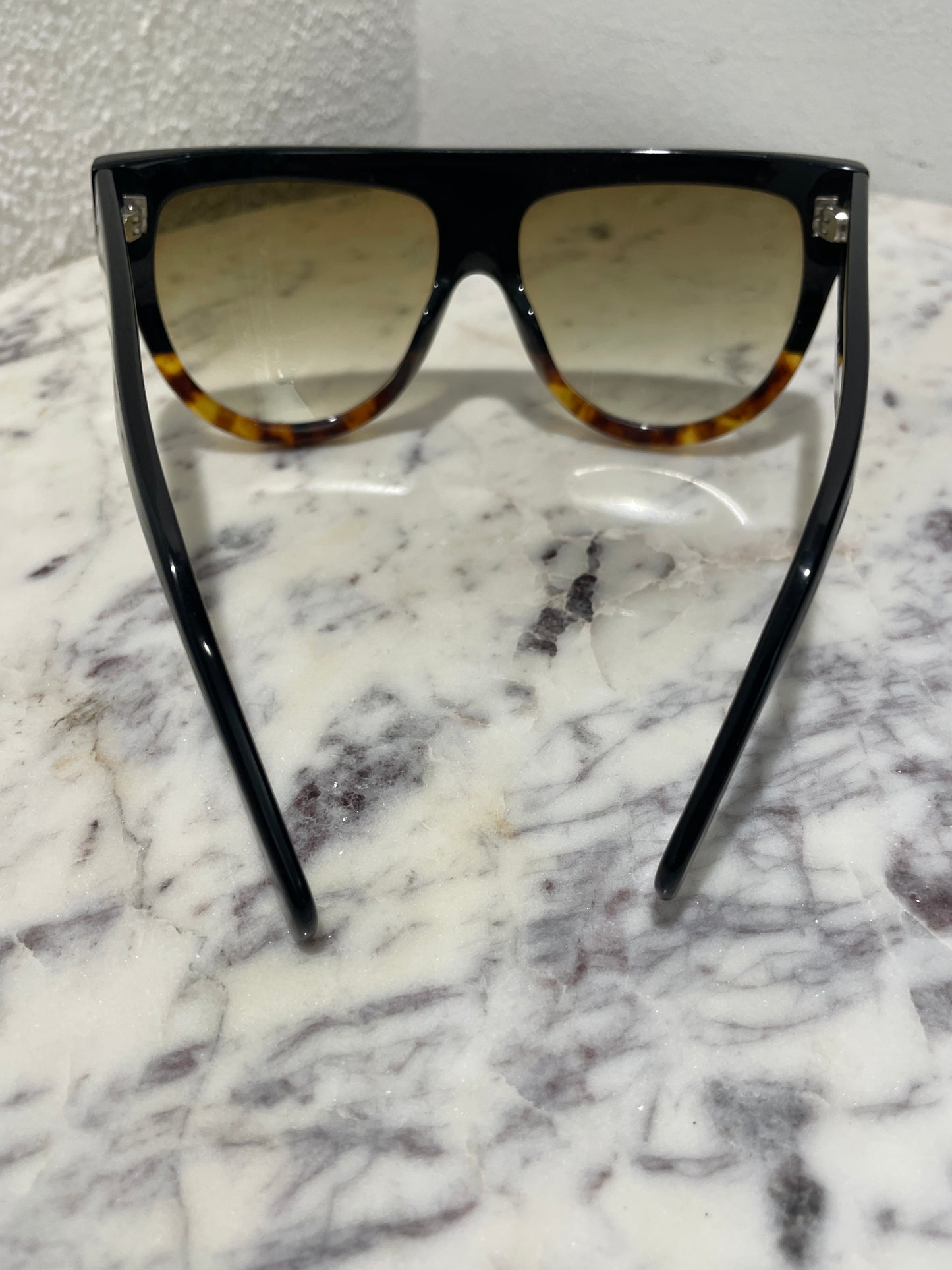 Celine Shadow Sunglasses – One Size / Black Tortoise