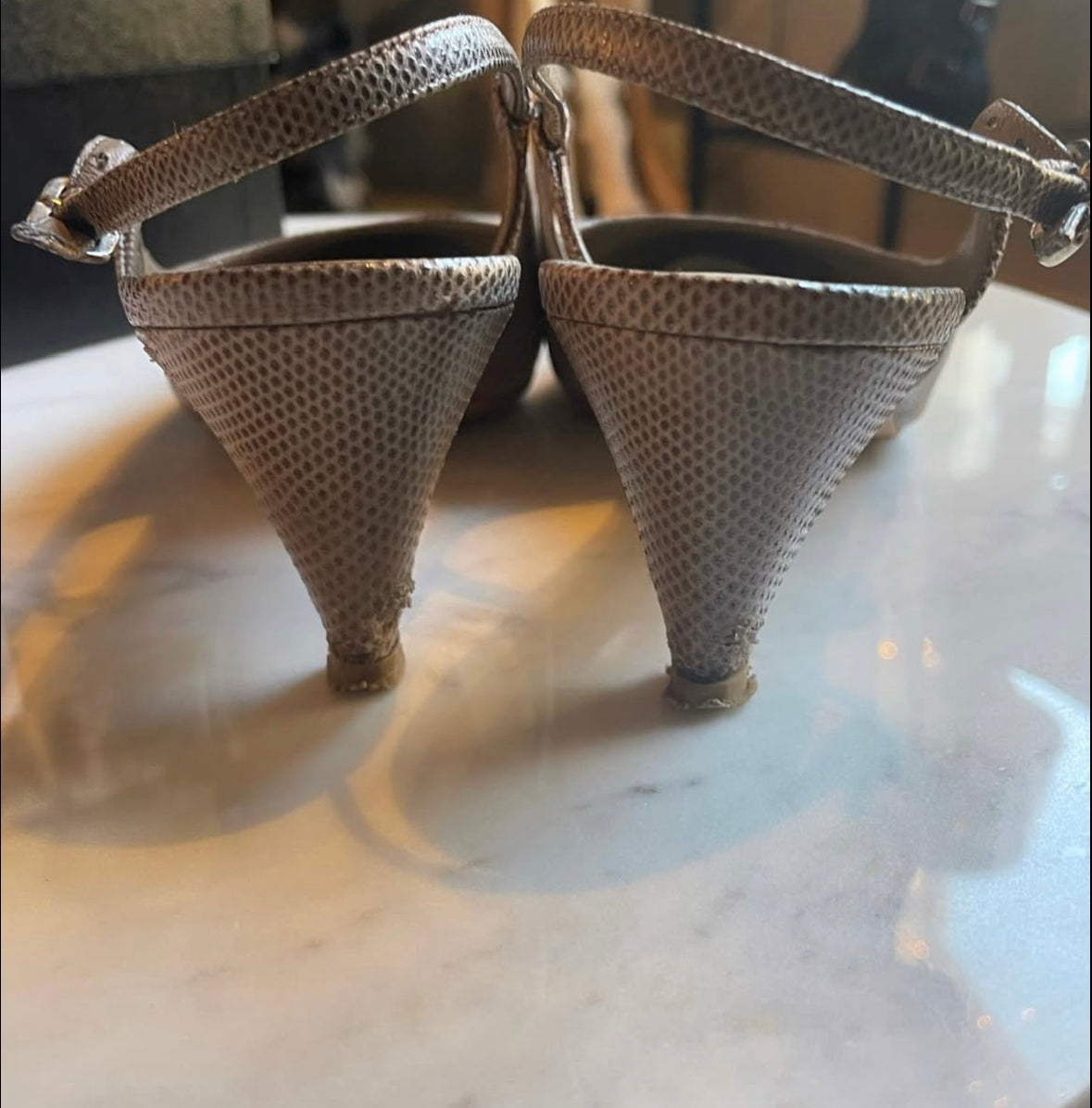 Chanel Slingback Heels – EU40