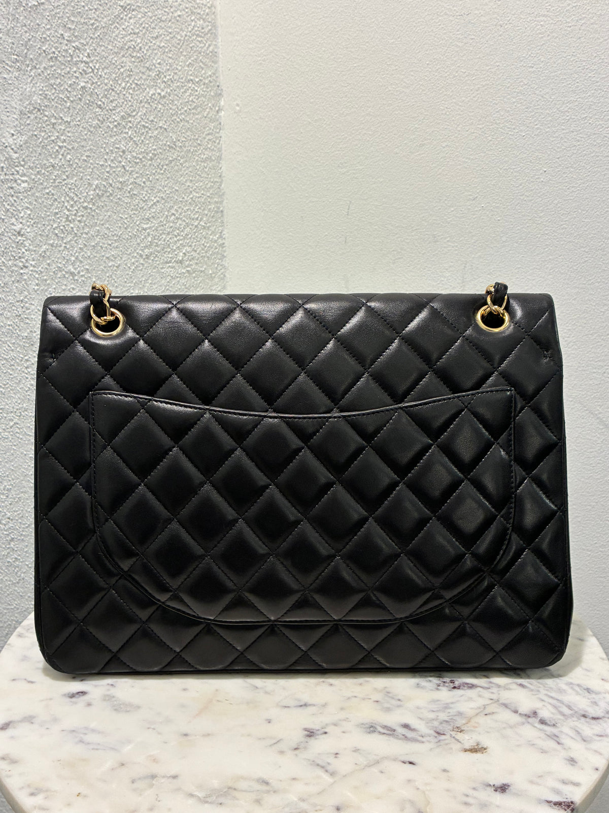 Chanel Jumbo Classic Single Flap – Black Lambskin & Gold Hardware