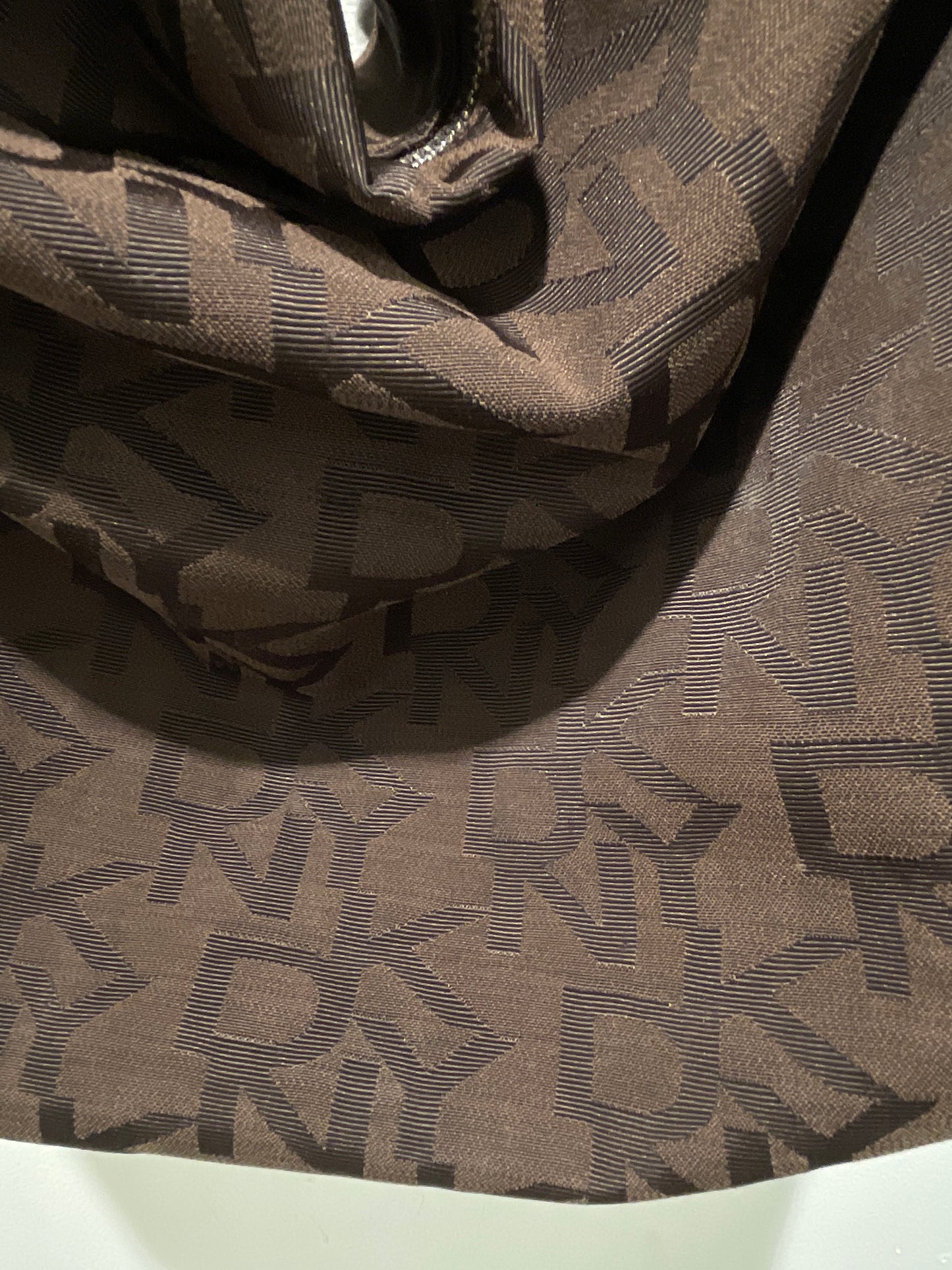 Donna Karan New York Monogram Hobo Tote Bag - 48 x 36 x 18 cm