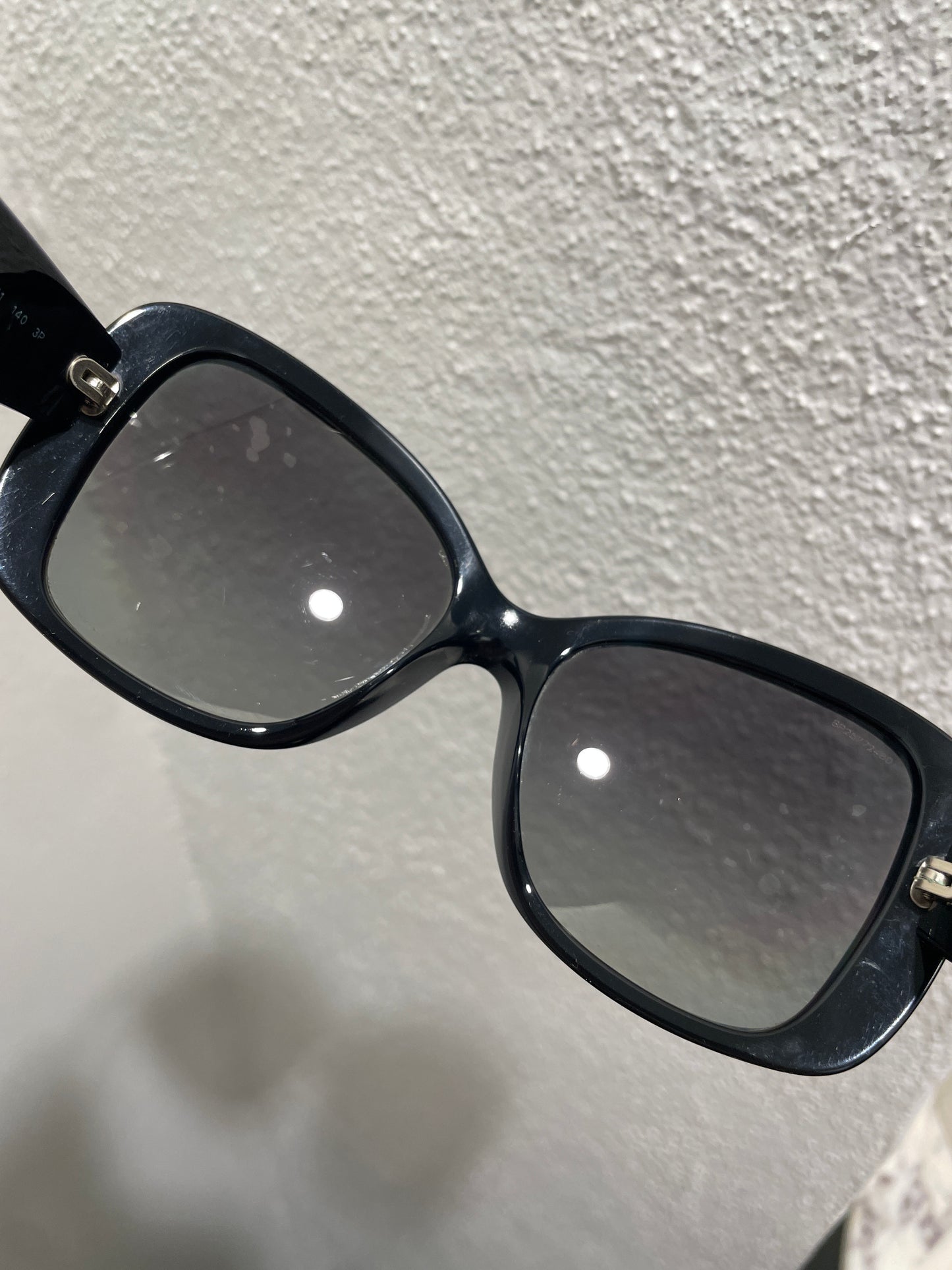 Prada Triangle Logo Sunglasses – One Size / Black