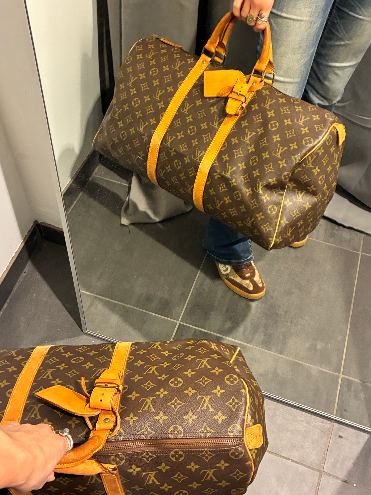 Louis Vuitton Keepall - 55 cm