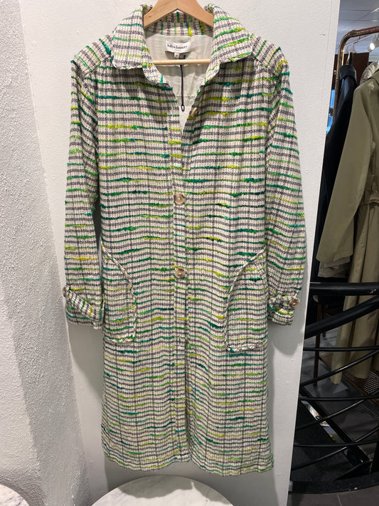 Lollys Laundry Multi-Color Tweed Coat – New with Tags - M
