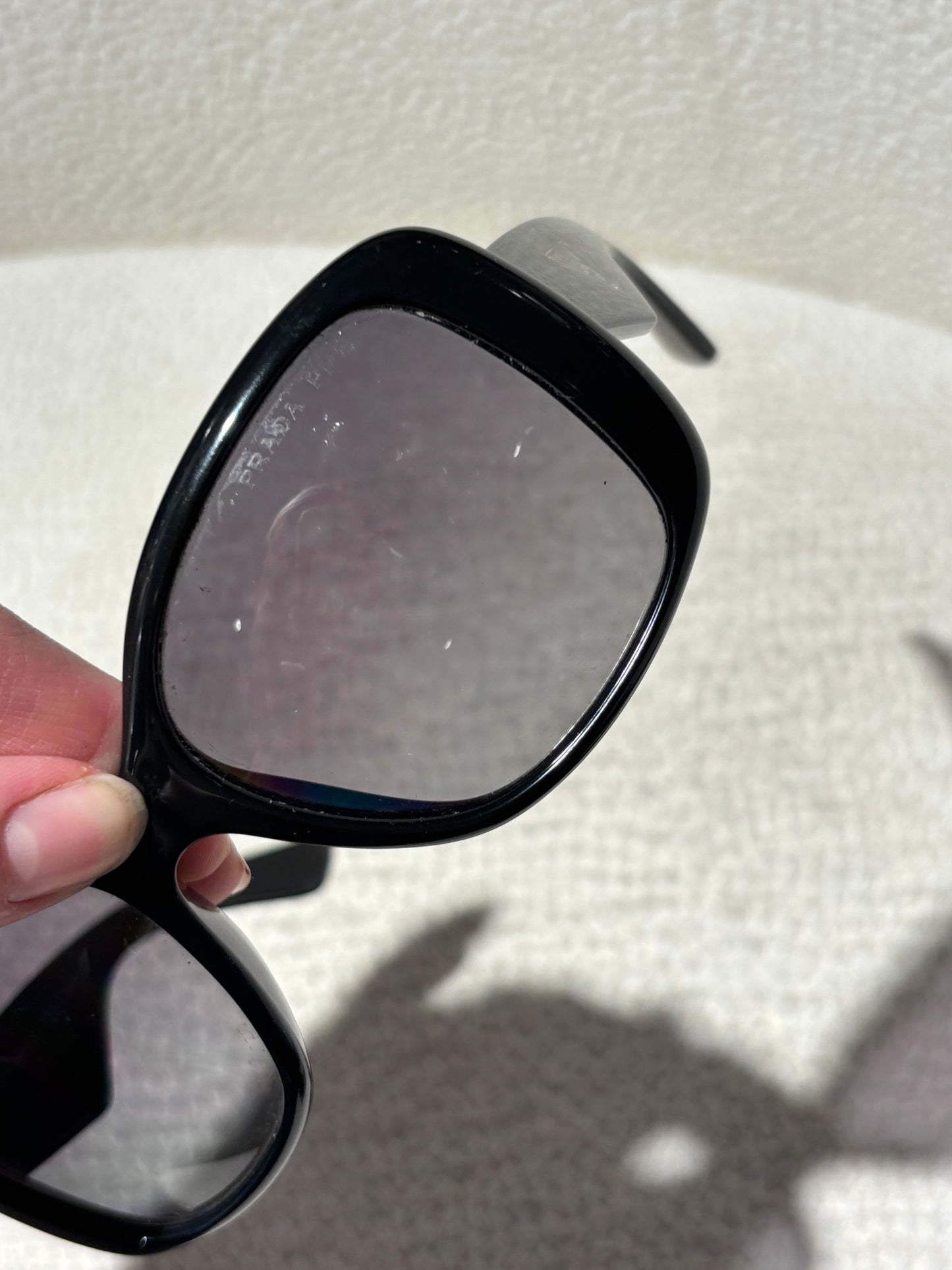 Prada Sunglasses - Black with Logo