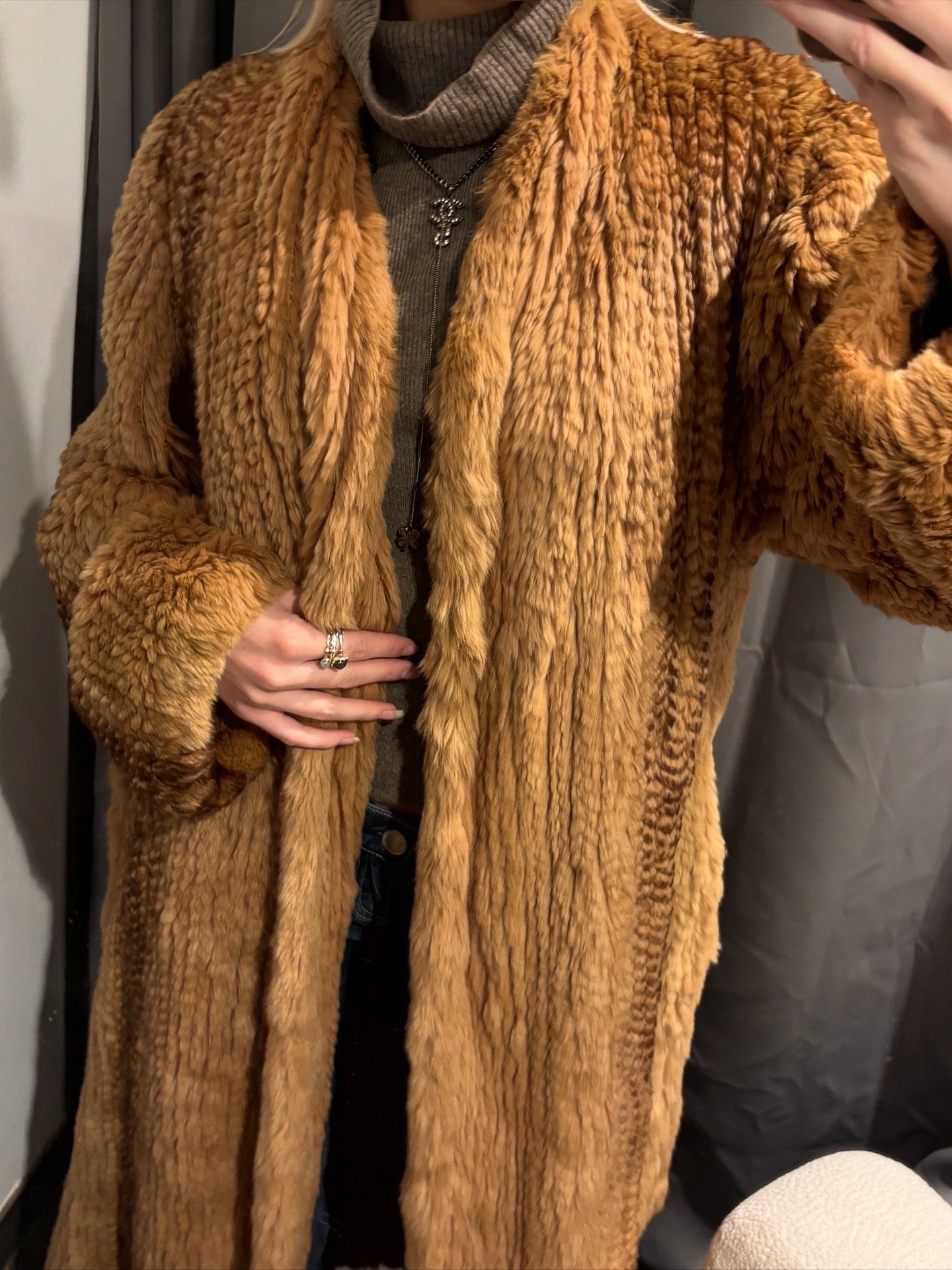 Alex Petersen Fur Coat - Rabbit - Size S-L