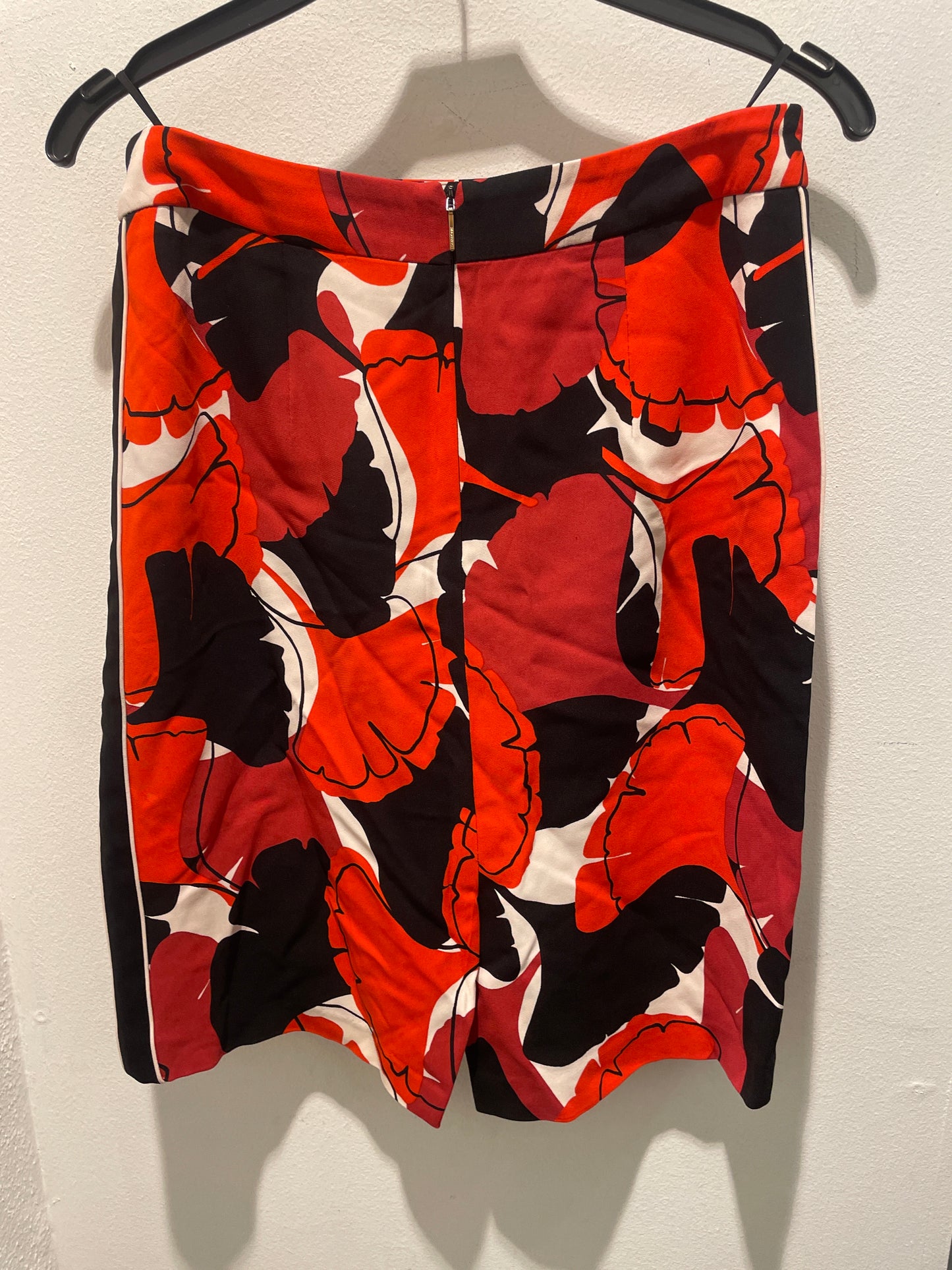Hugo Boss Graphic Ginkgo Print Pencil Skirt - S