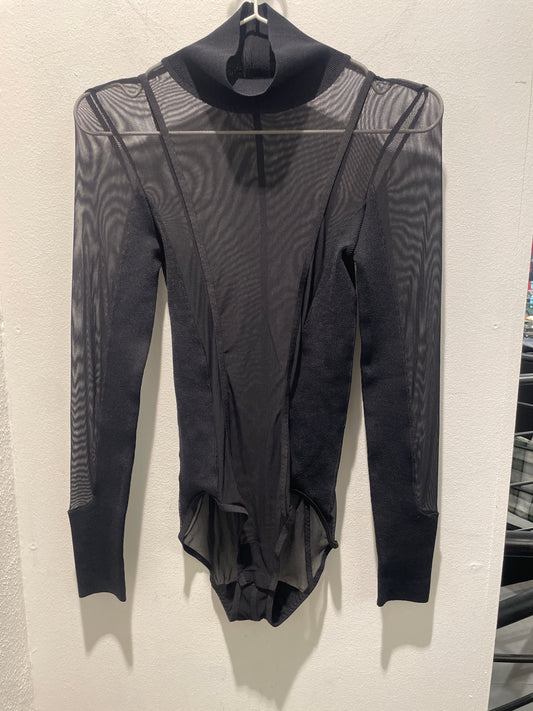 Malene Birger - Body with turtle neck -black - S - Medina’s Wardrobe