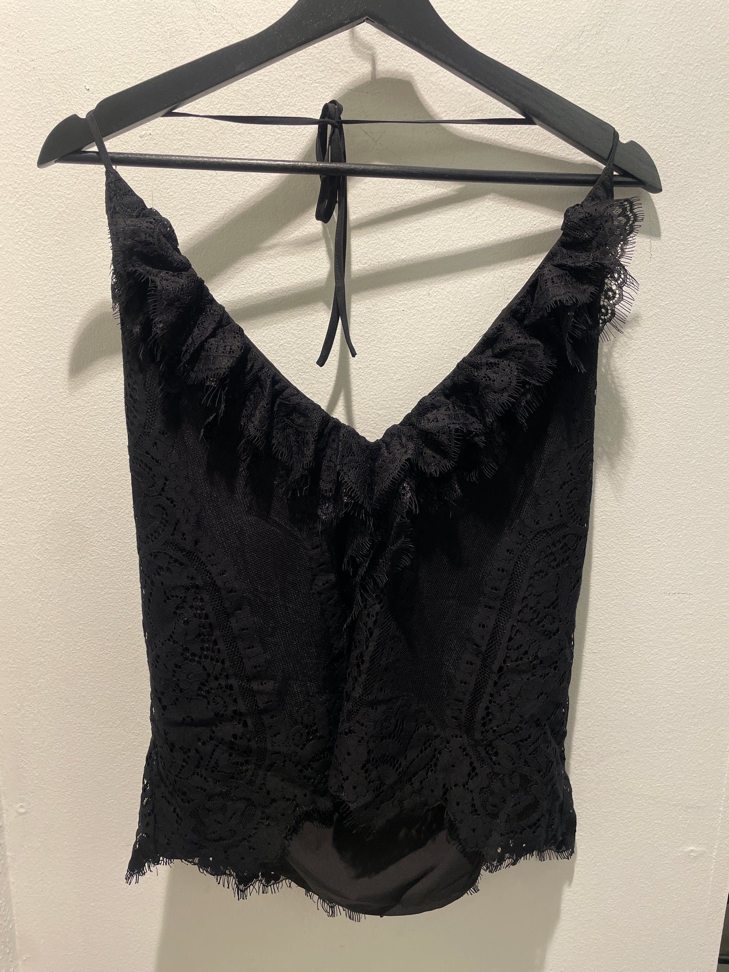 Herskind Premium Lace Halterneck Top – Size EU 40
