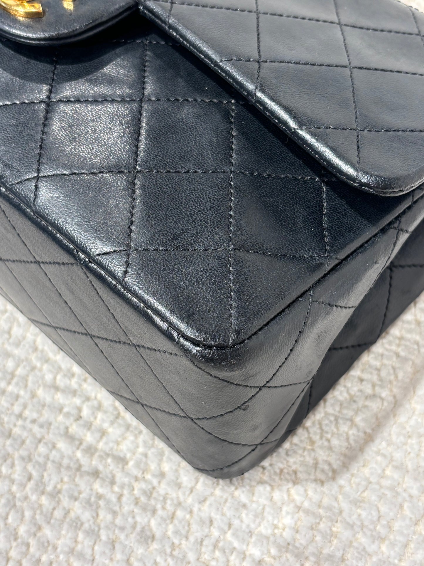 Vintage Chanel Classic Flap Bag - Medium - 24k Hardware