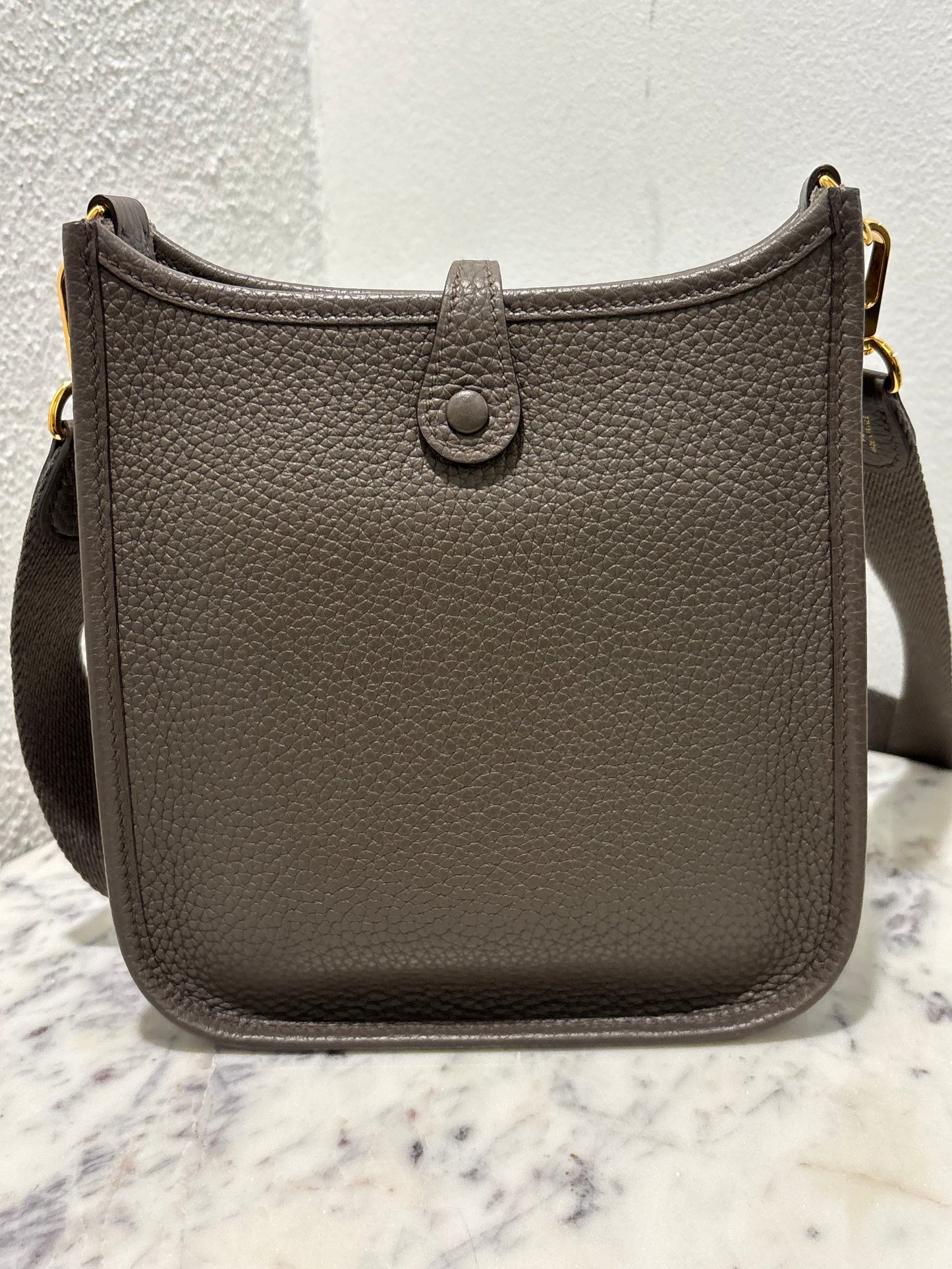 Hermés Evelyn Mini 16 - Etoupe - Brand New Full Set