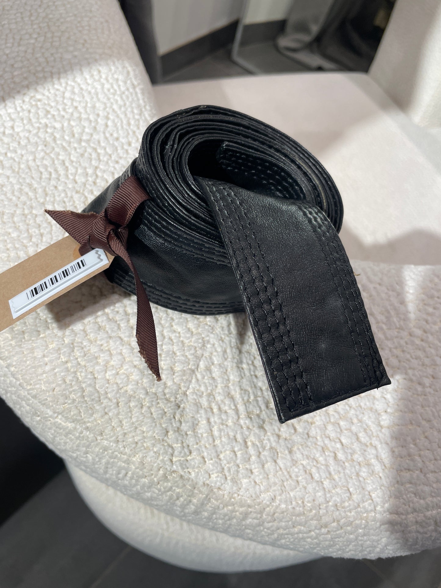 In Wear leatherbelt - 141 cm