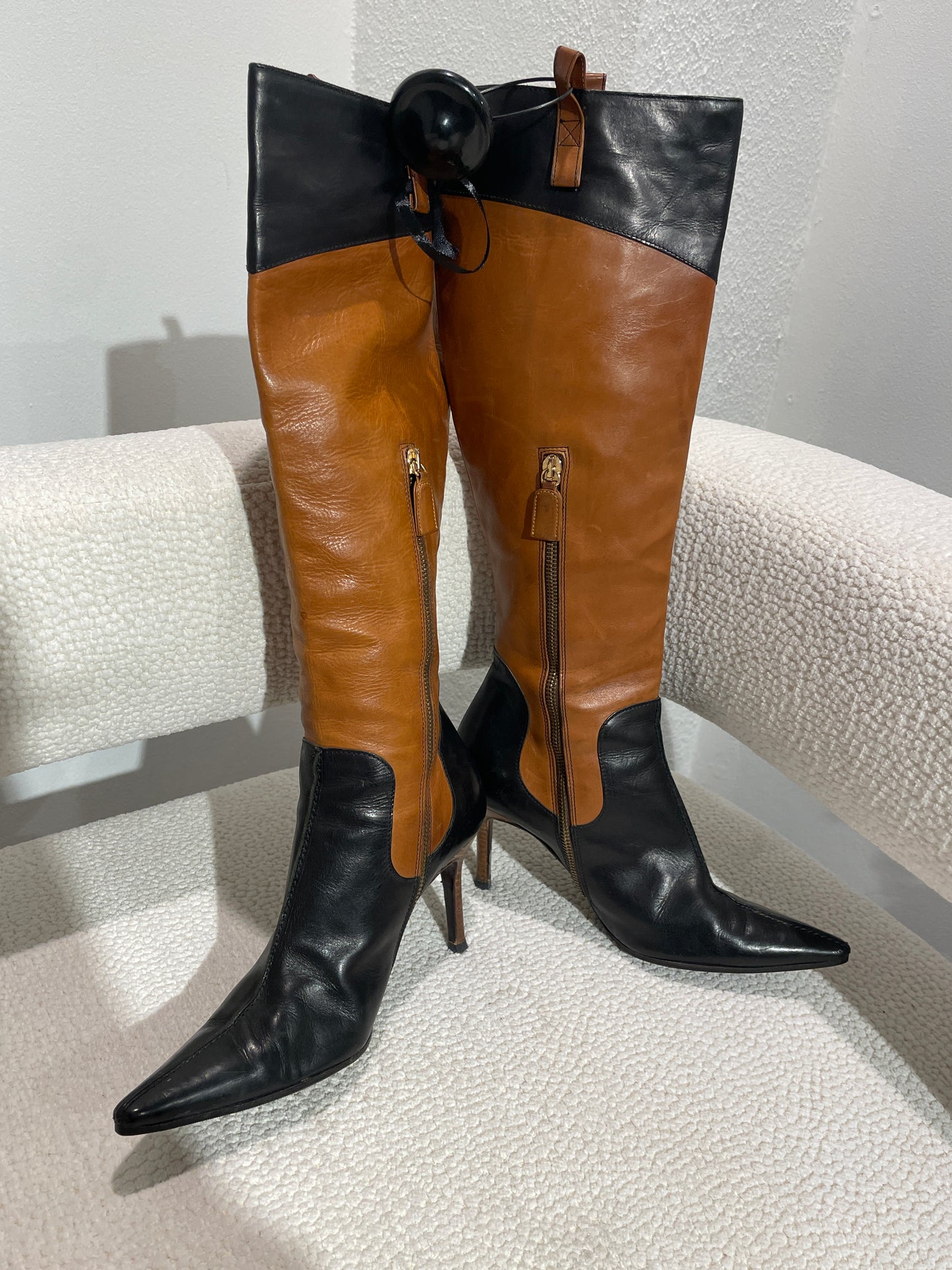 Dolce & Gabbana - kneehigh boots - EU 37,5