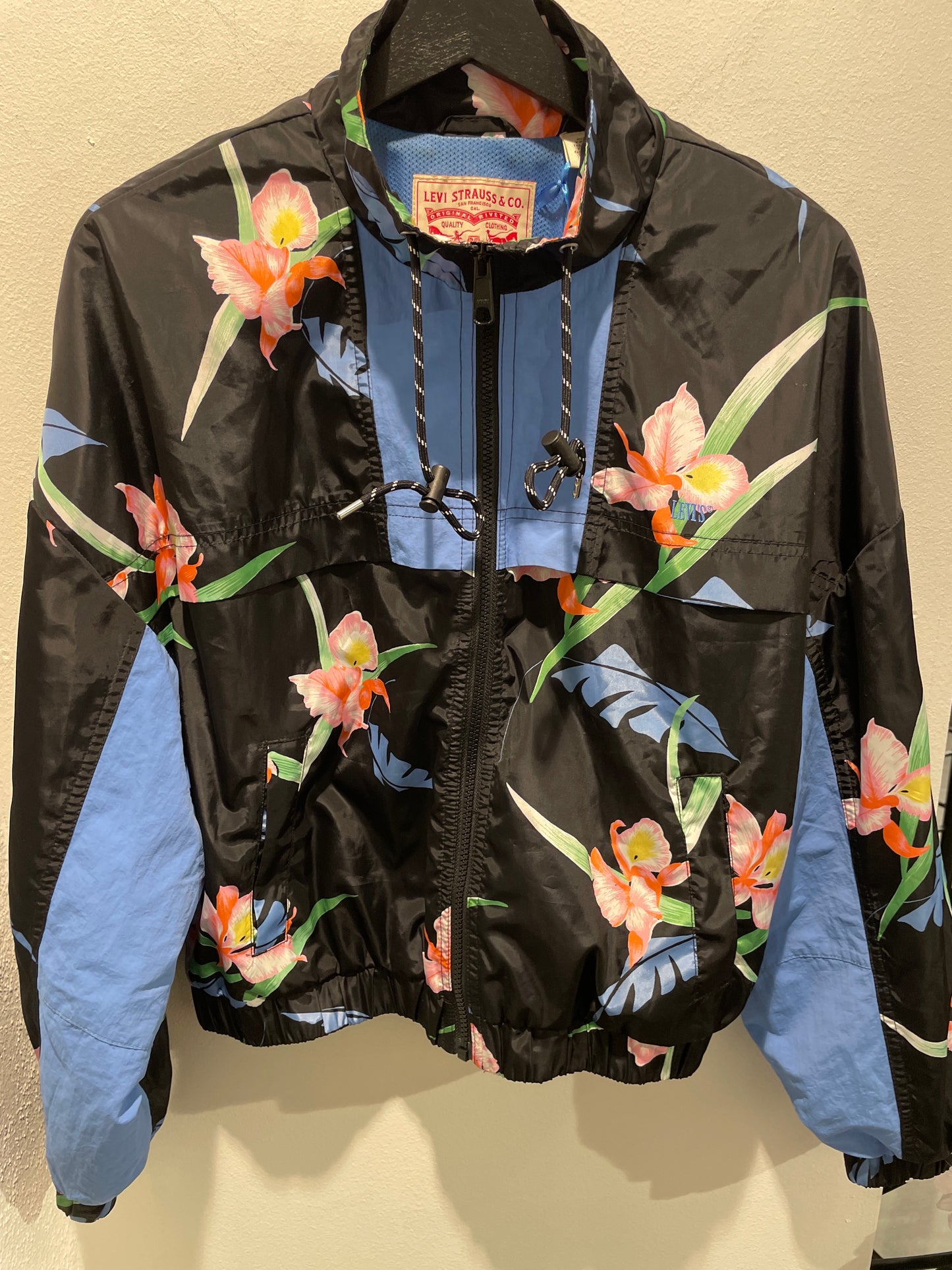 Levi's Celeste windbreaker - 80's tropic - M