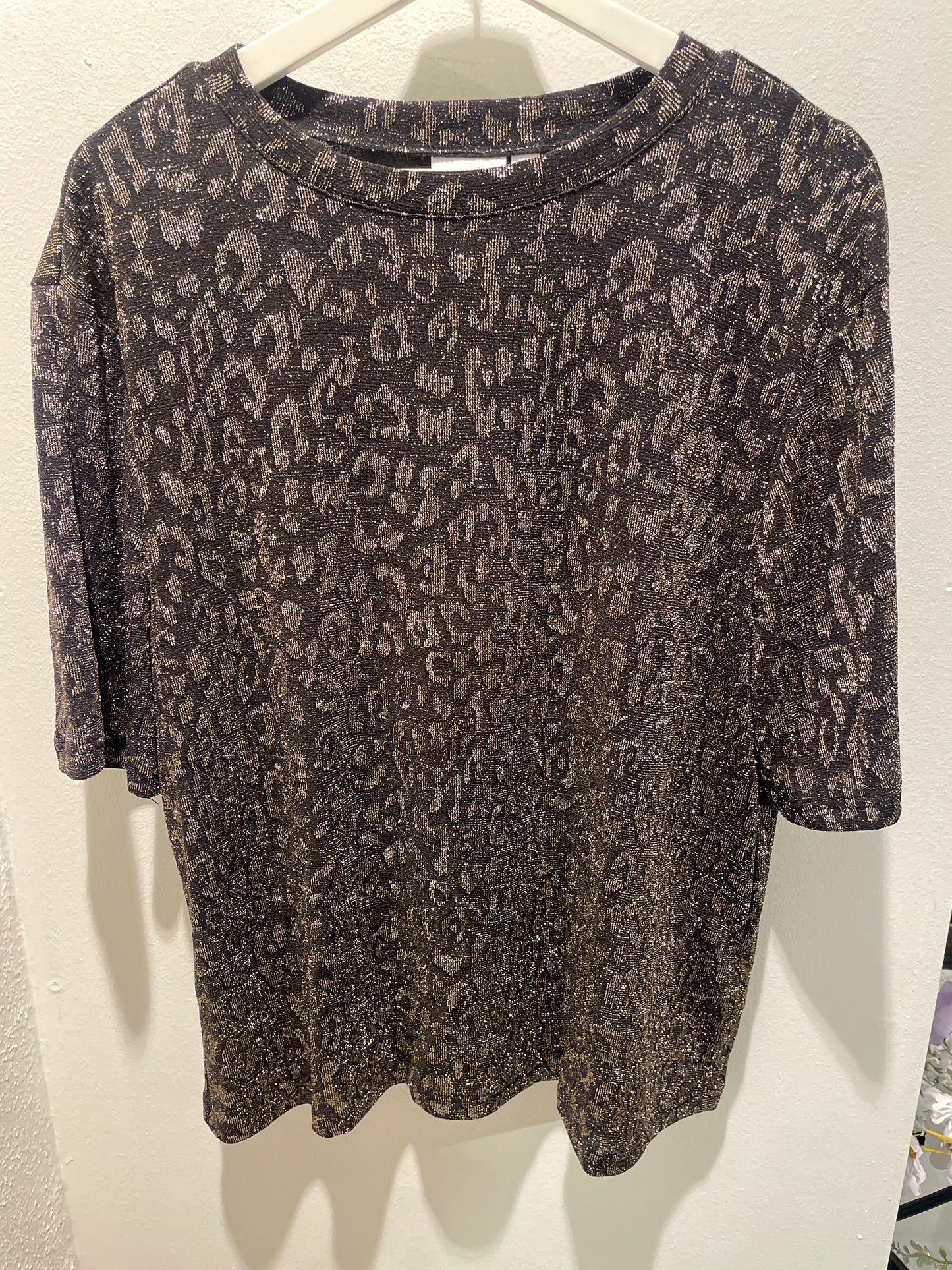 Saint Tropez Top - Black & gold - L