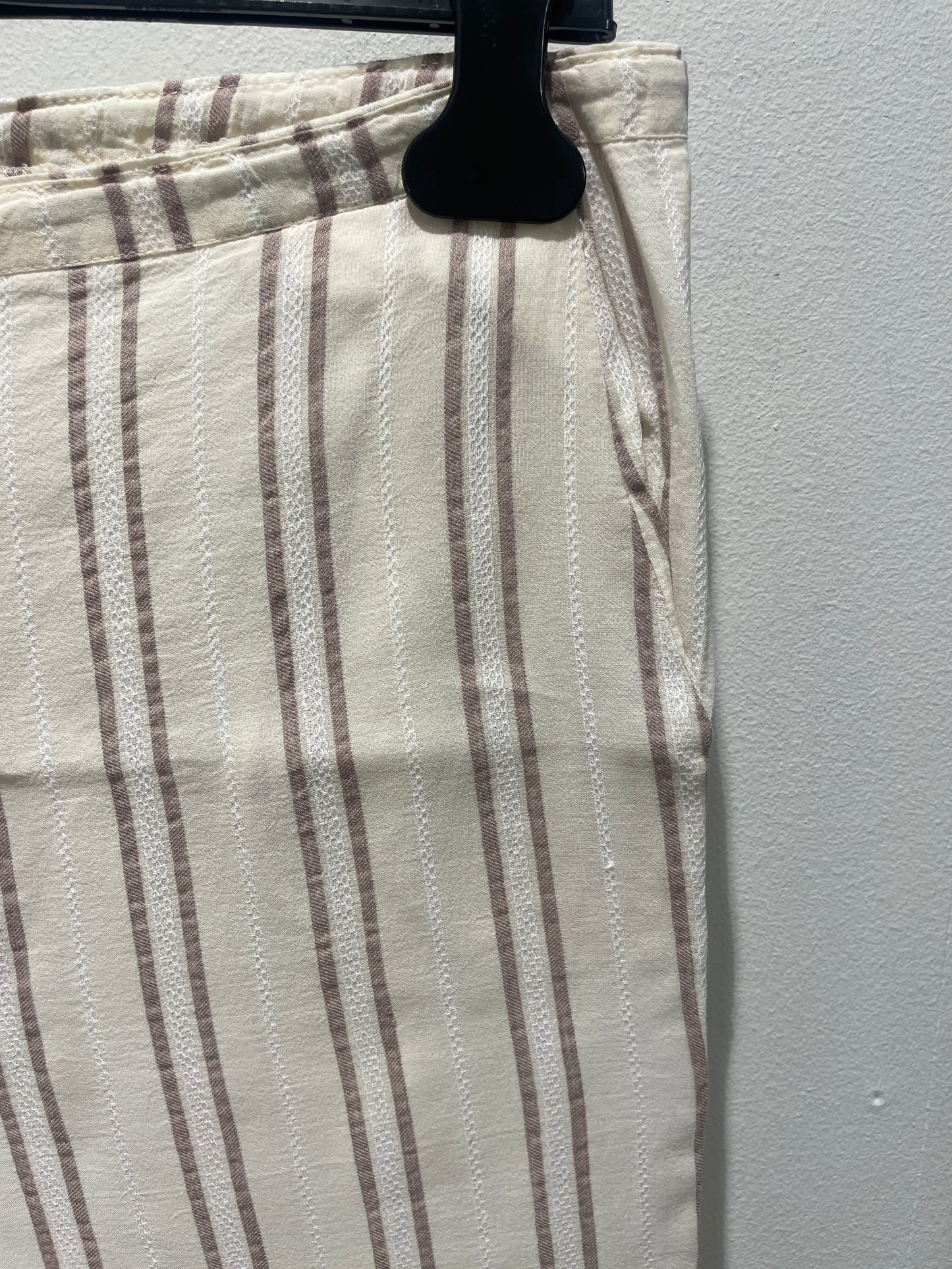 Heartmade - cotton/linen pants - adjustable waist - M