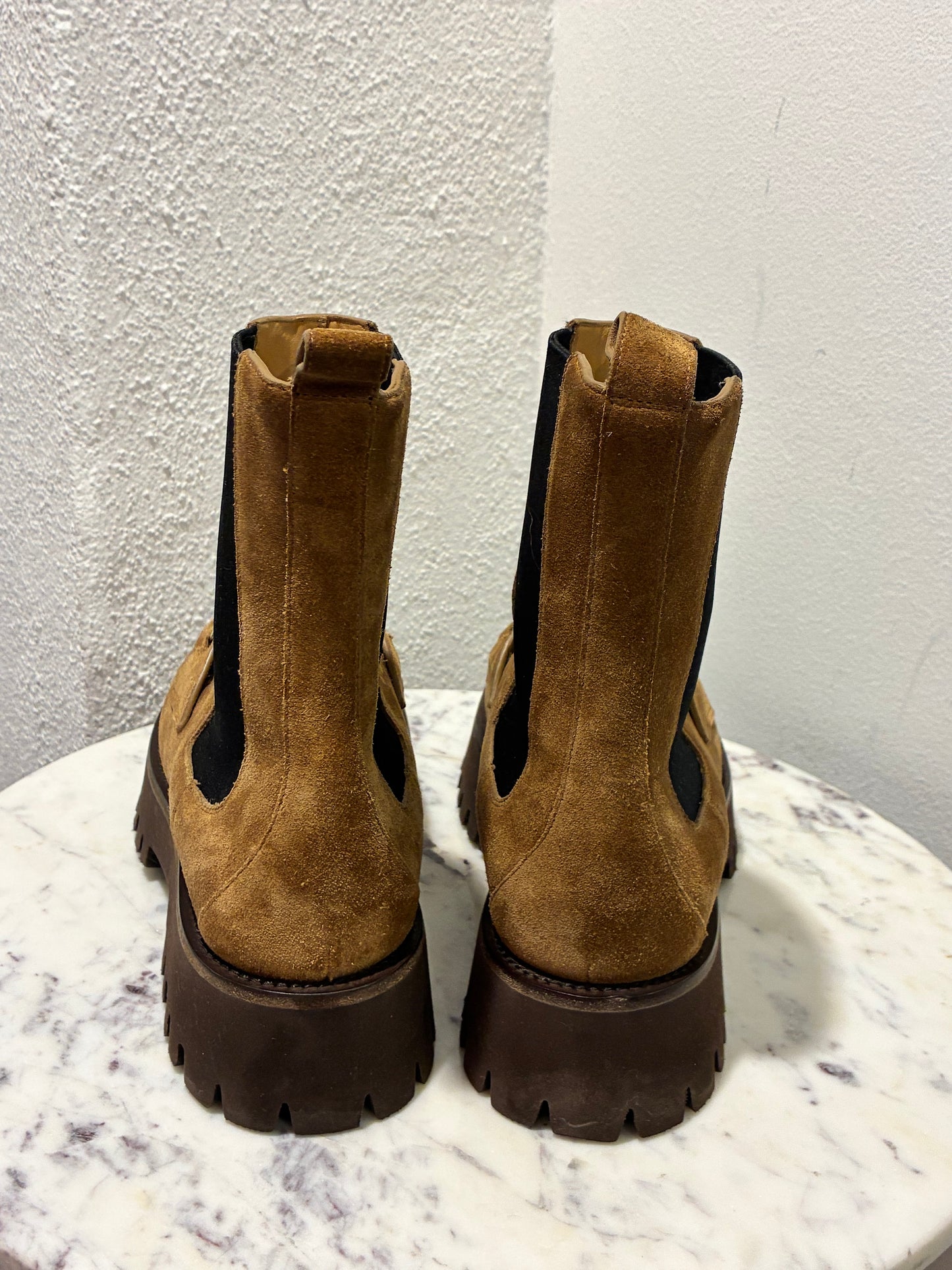 Gucci Horsebit Boots – Brown Suede - 40.5 - FULL SET 2025