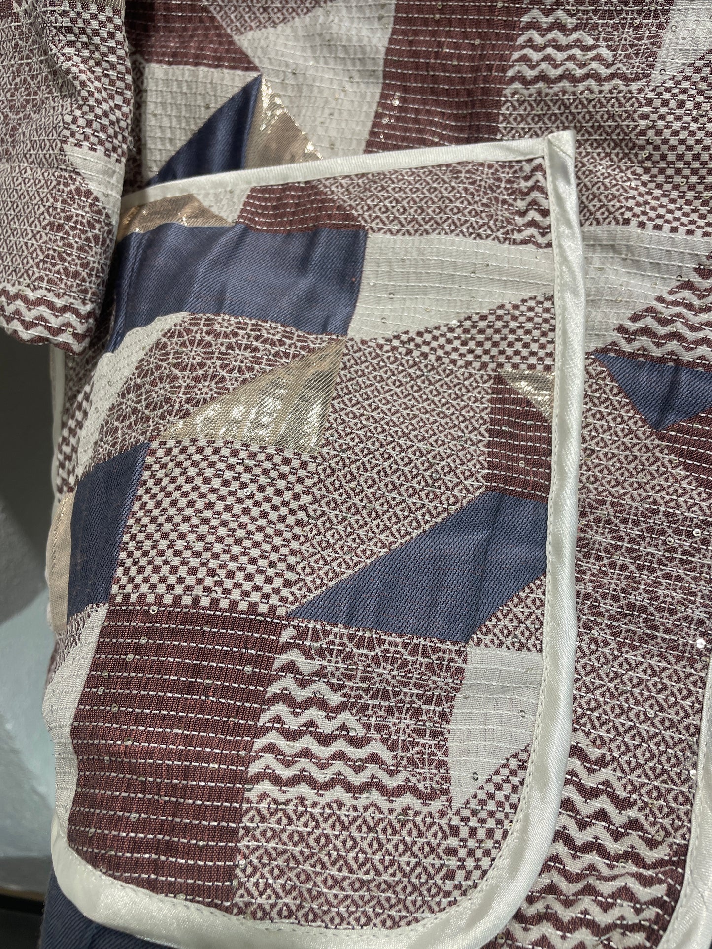 Lolly’s Laundry - quilted jacket - oversized - M