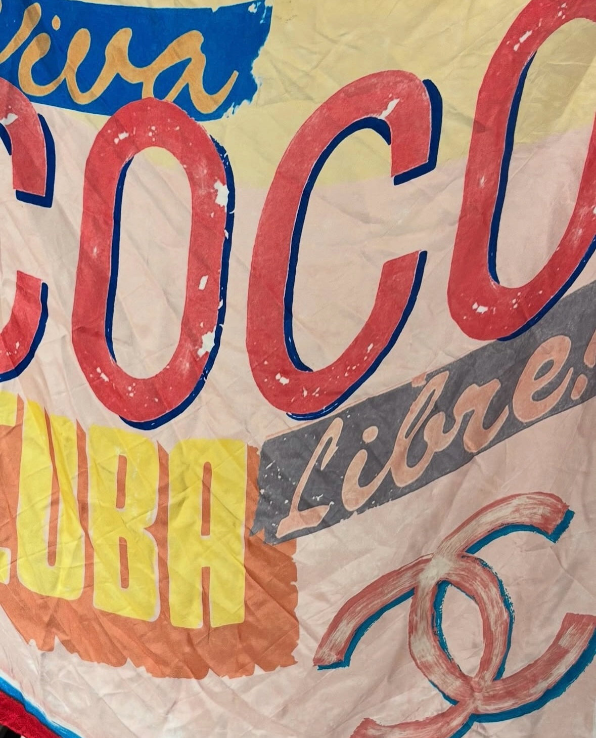 Chanel Scarf - Silk - Viva Coco Cuba Libre