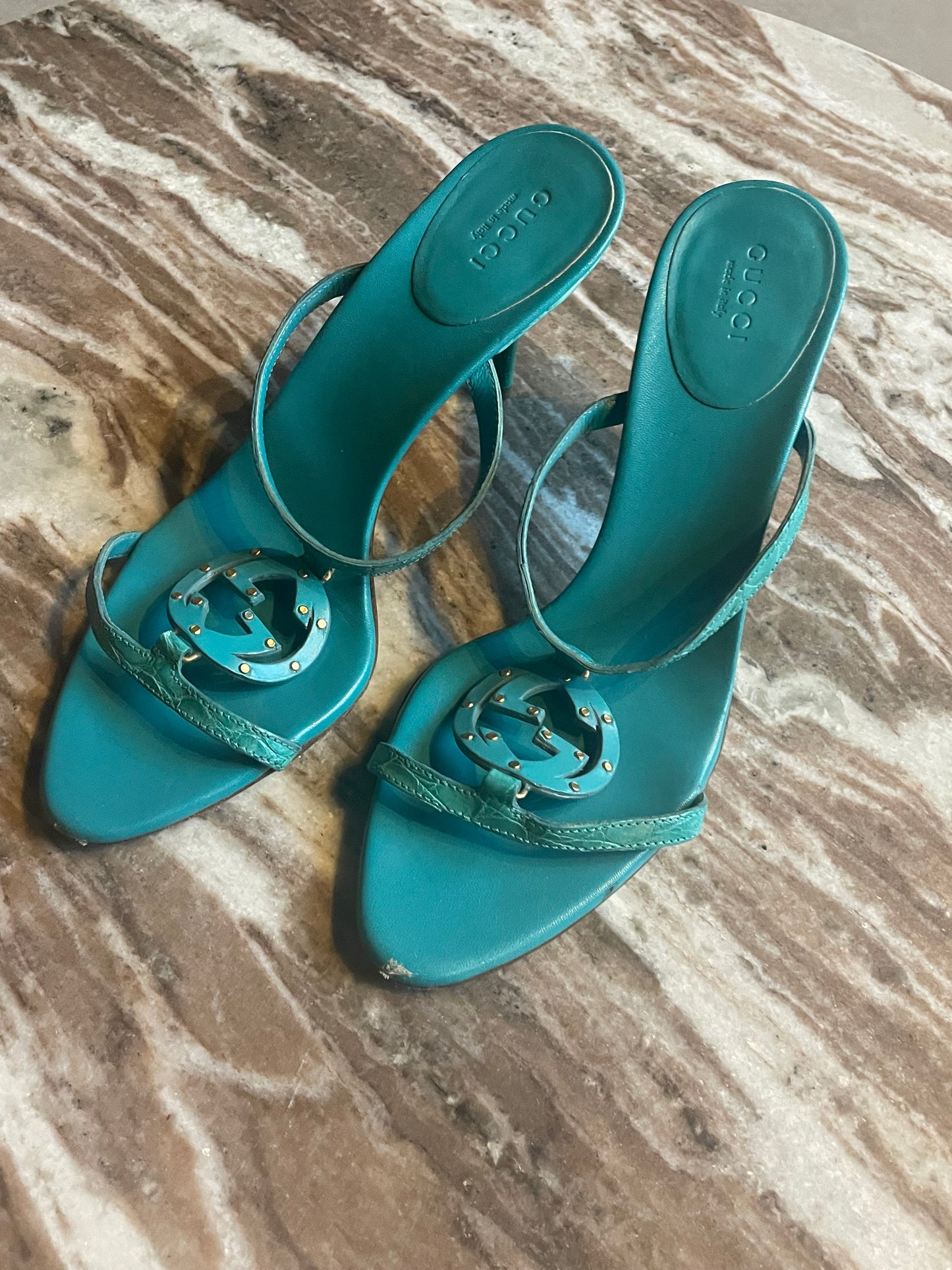 Gucci - GG logo sandaler