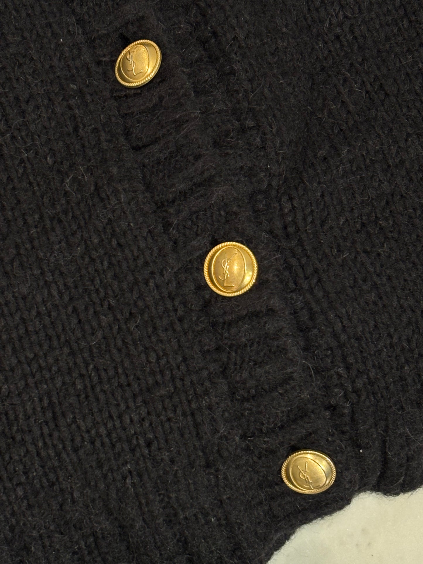 YSL - Cardigan - Medinas Wardrobe - L