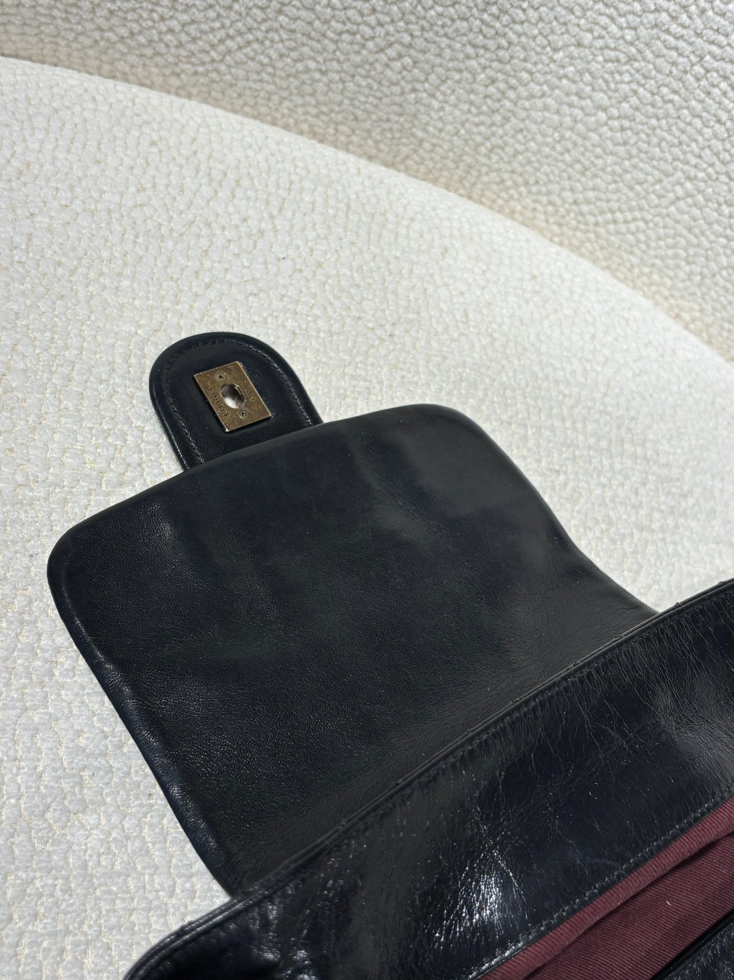 Chanel Stingray Bindi CC Accordion Tote – Black Calfskin & Gold Hardware